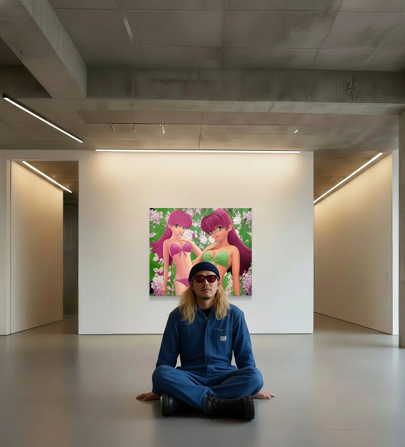 Sonico and Melona : Blooming Temptations on a Kawaii Green mood