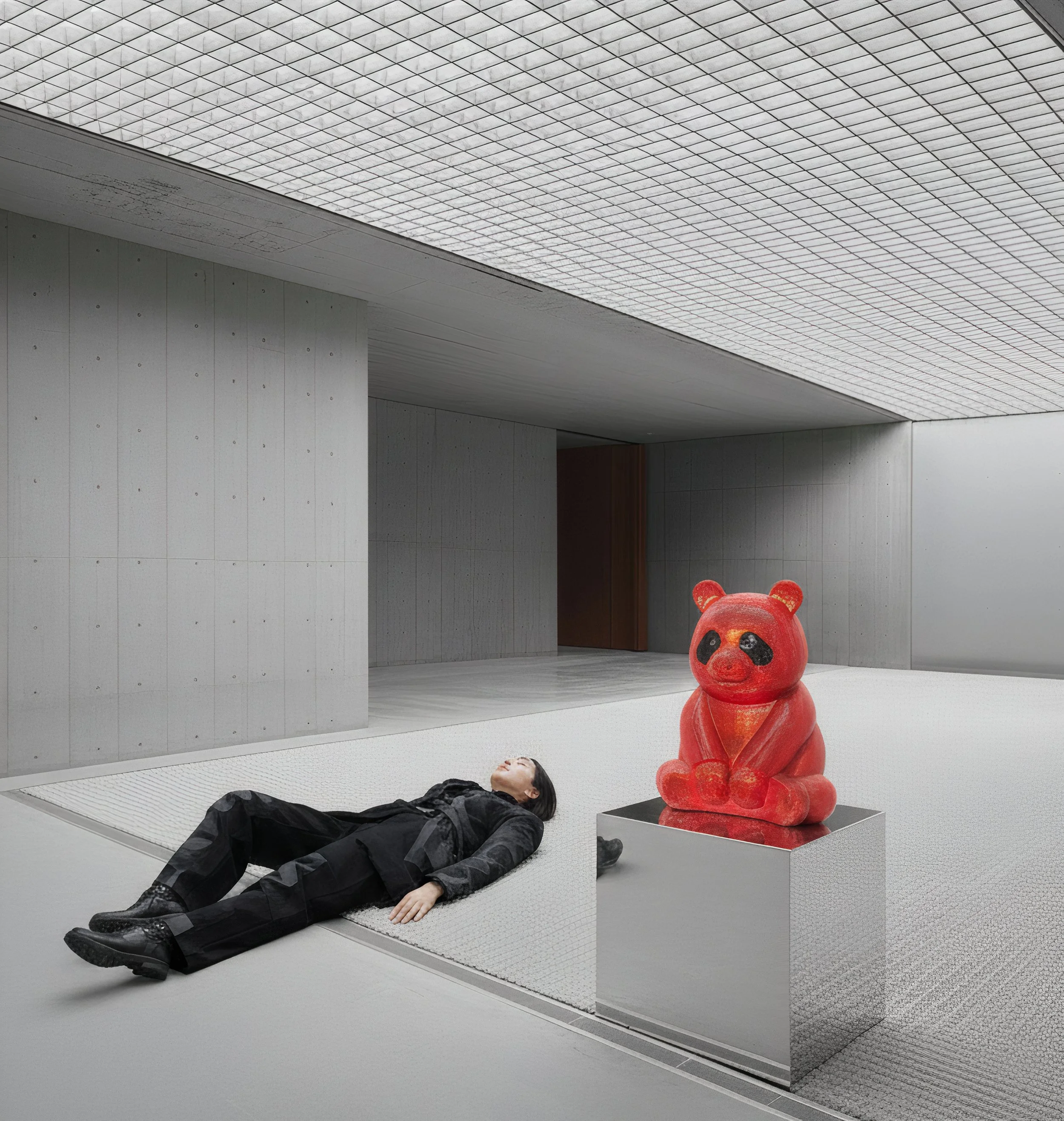 Petite Radiance: Scarlet Sparkle of Pandasan 