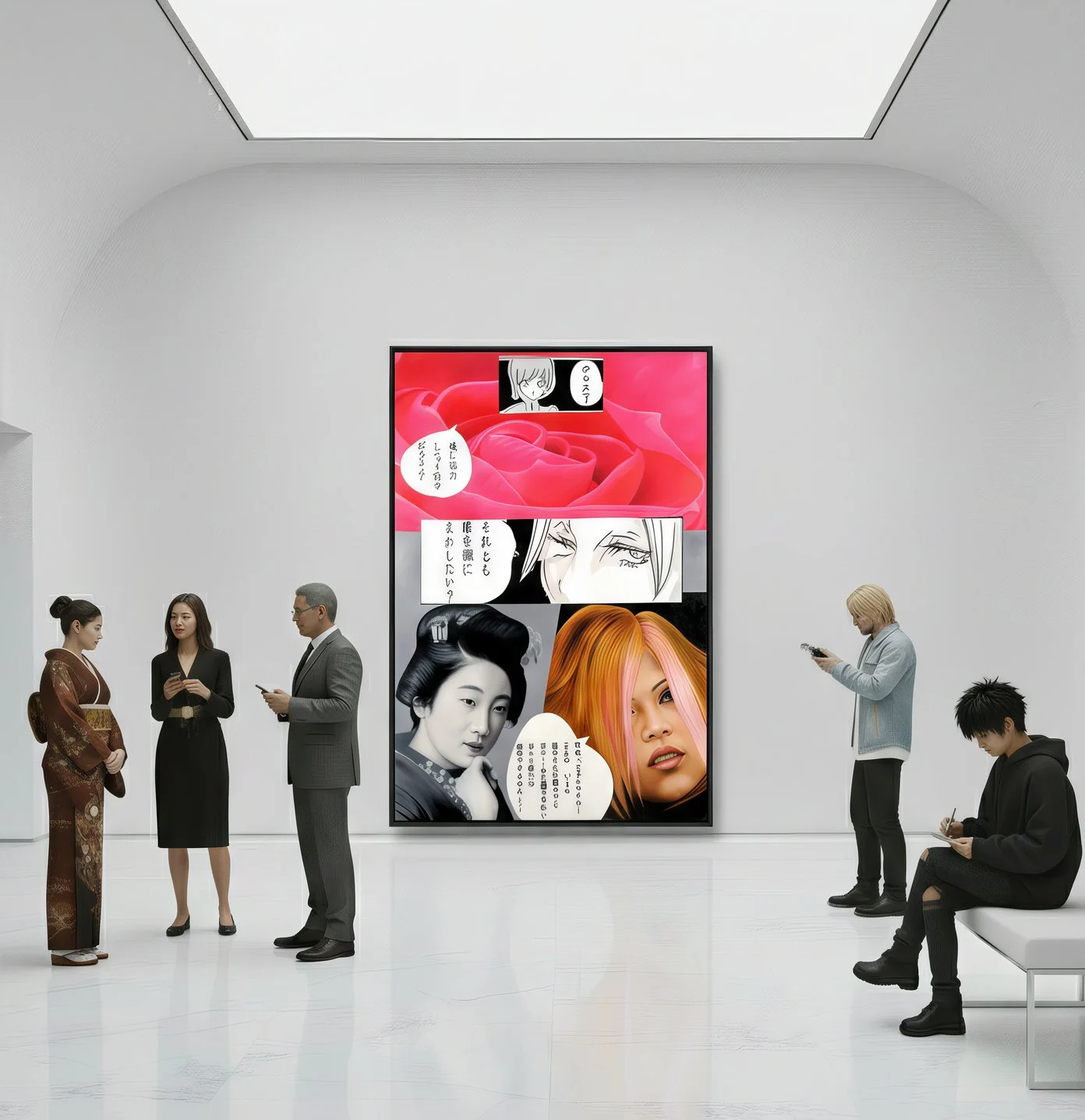 Face to Face : Convergence of Worlds, Tradition and Manga in Dialogue, 2009