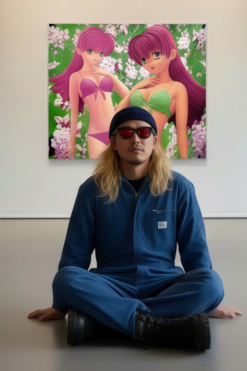 Sonico and Melona : Blooming Temptations on a Kawaii Green mood