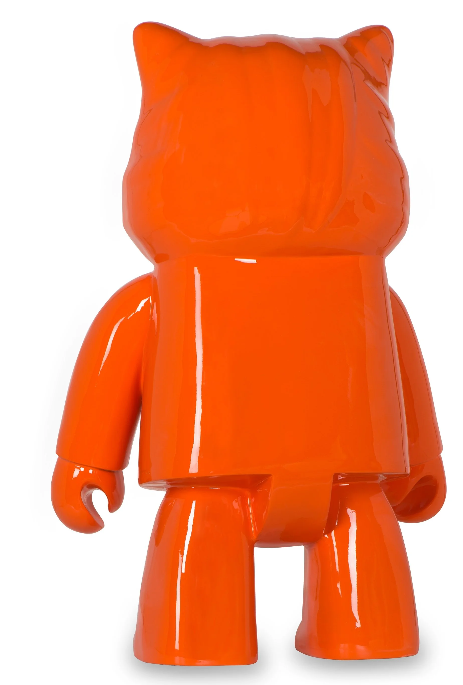 Supreme Robotcat: Orange Cybernetic Maestro