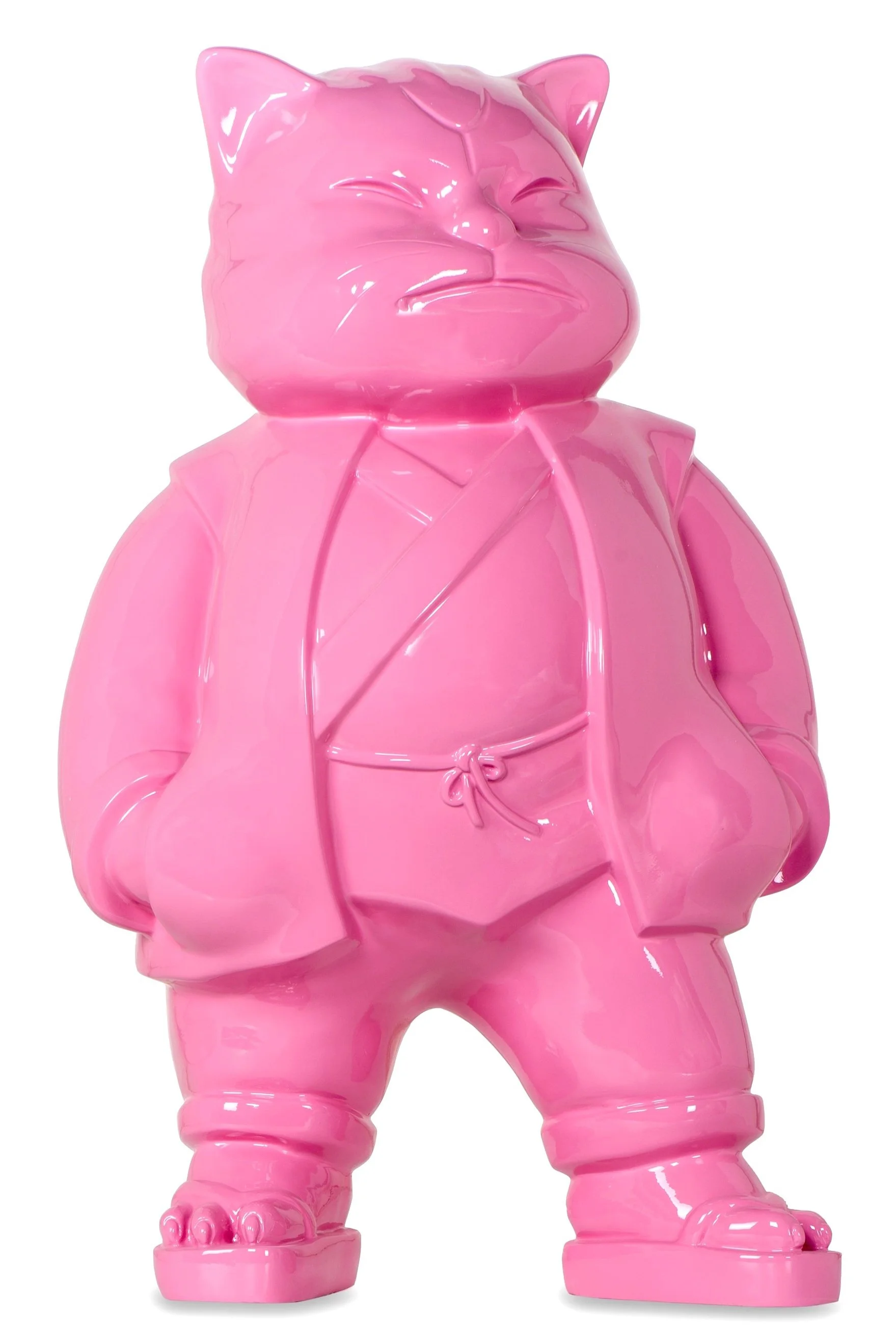 Urbancat Elegance: Candy Metropolis Muse