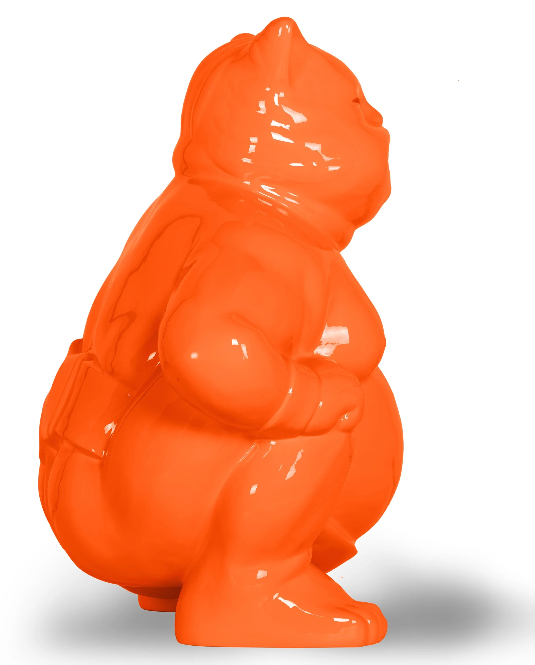 Elegant Sumocat: Orange Dance and Battles of Balance