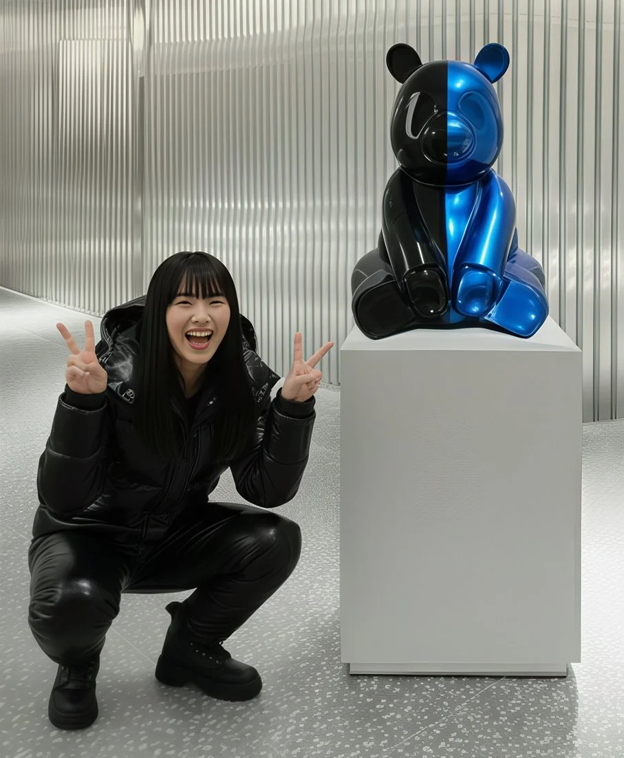 The United Pandasan  : Spectral Symmetry Black & Blu