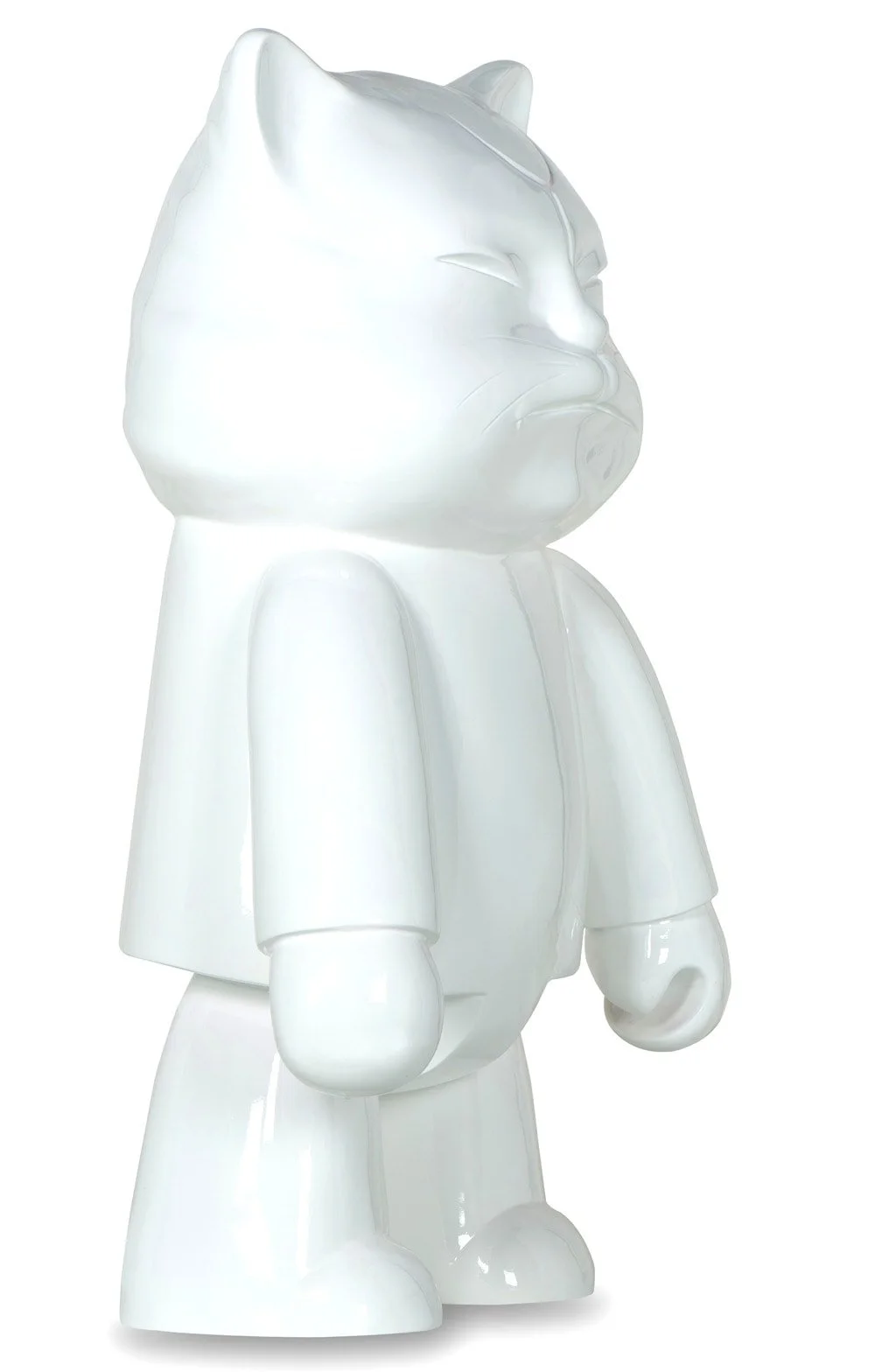 Supreme Robotcat: White Cybernetic Maestro