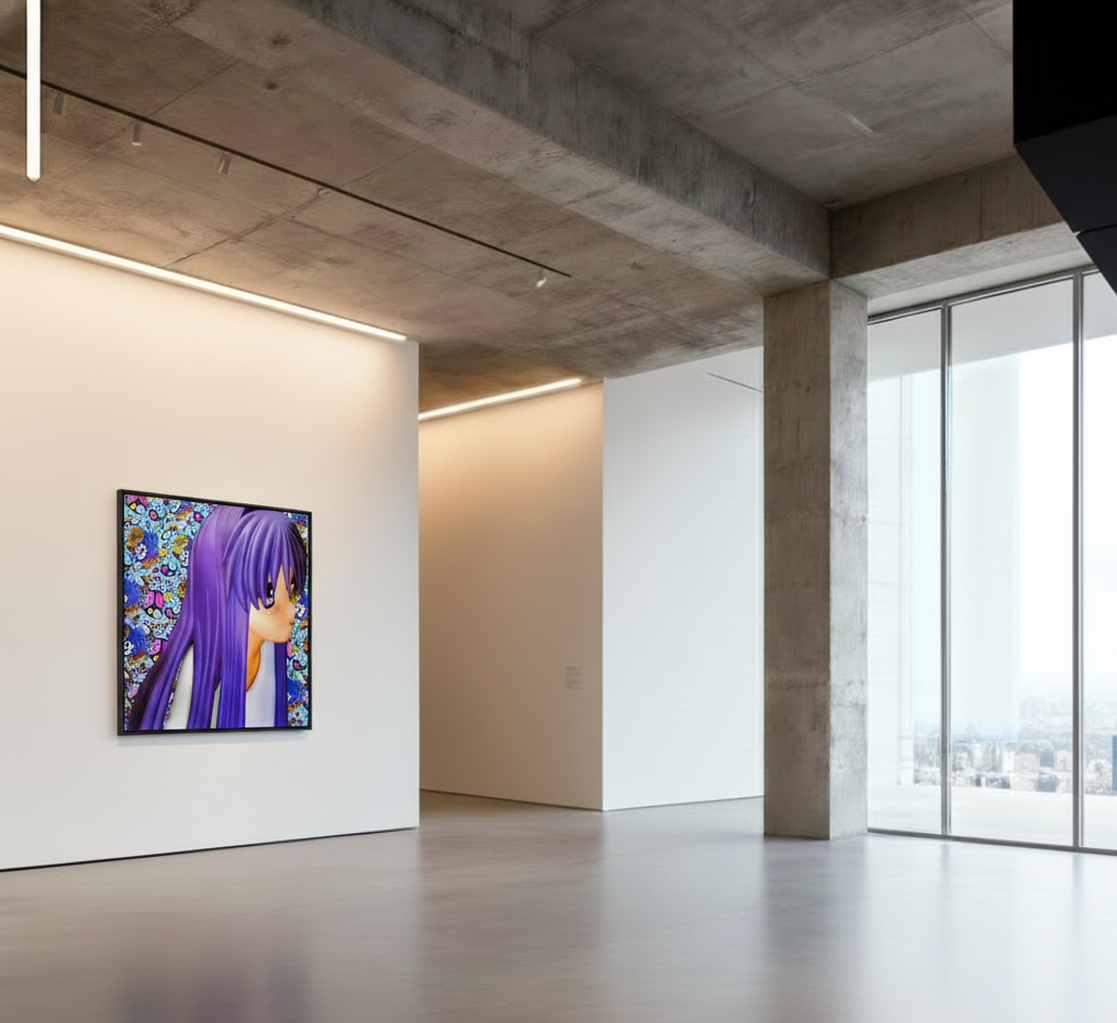 Mizuiro7 : Blu Kawaii Reverie with Love, Peace and Whimsical Skulls