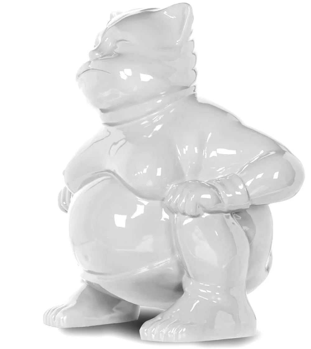 Elegant Sumocat: White Dance and Battles of Balance