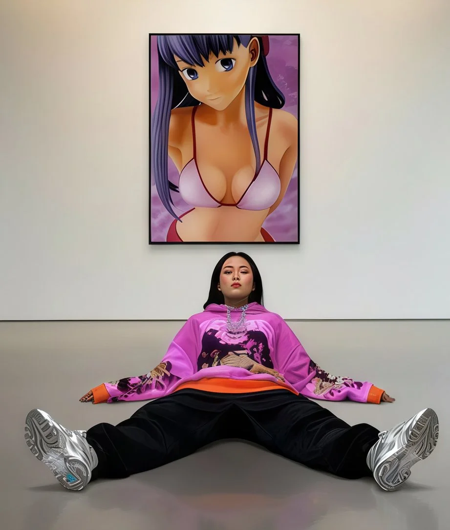 sumi1: Violet Kawaii Temptation in Dreamy Blush