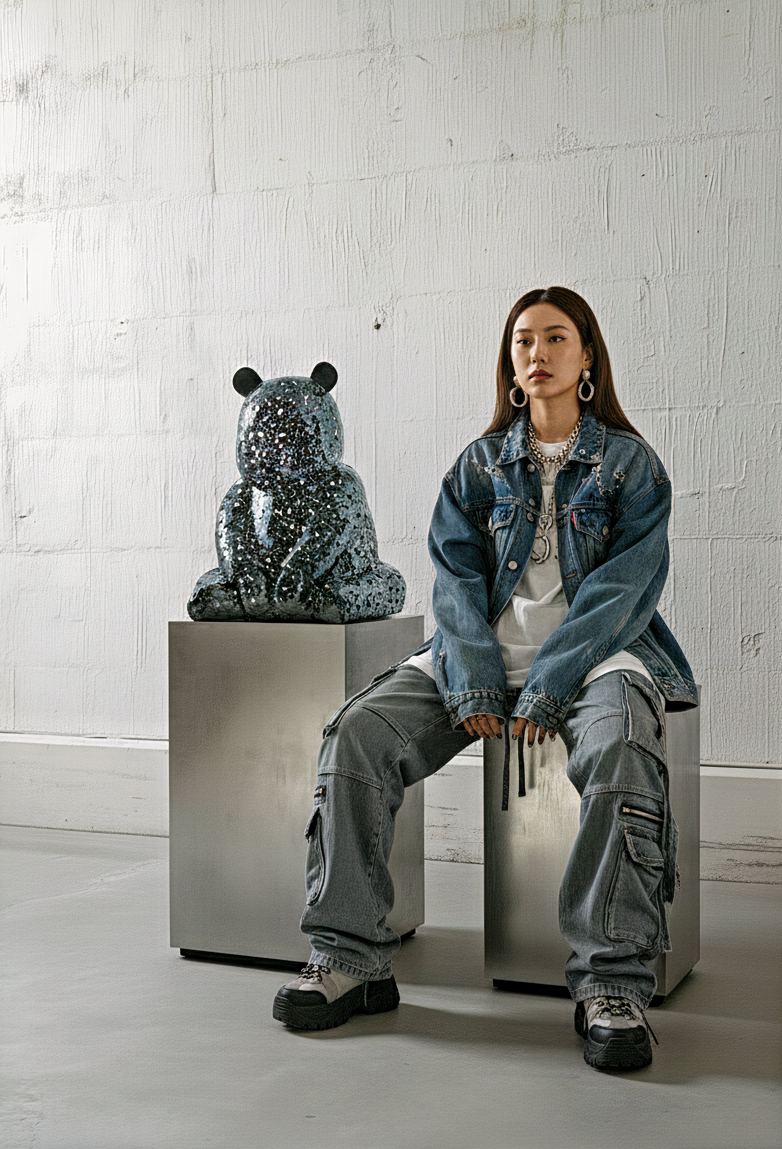 Pandasan’s Petite Blossom: Onyx Serenade 