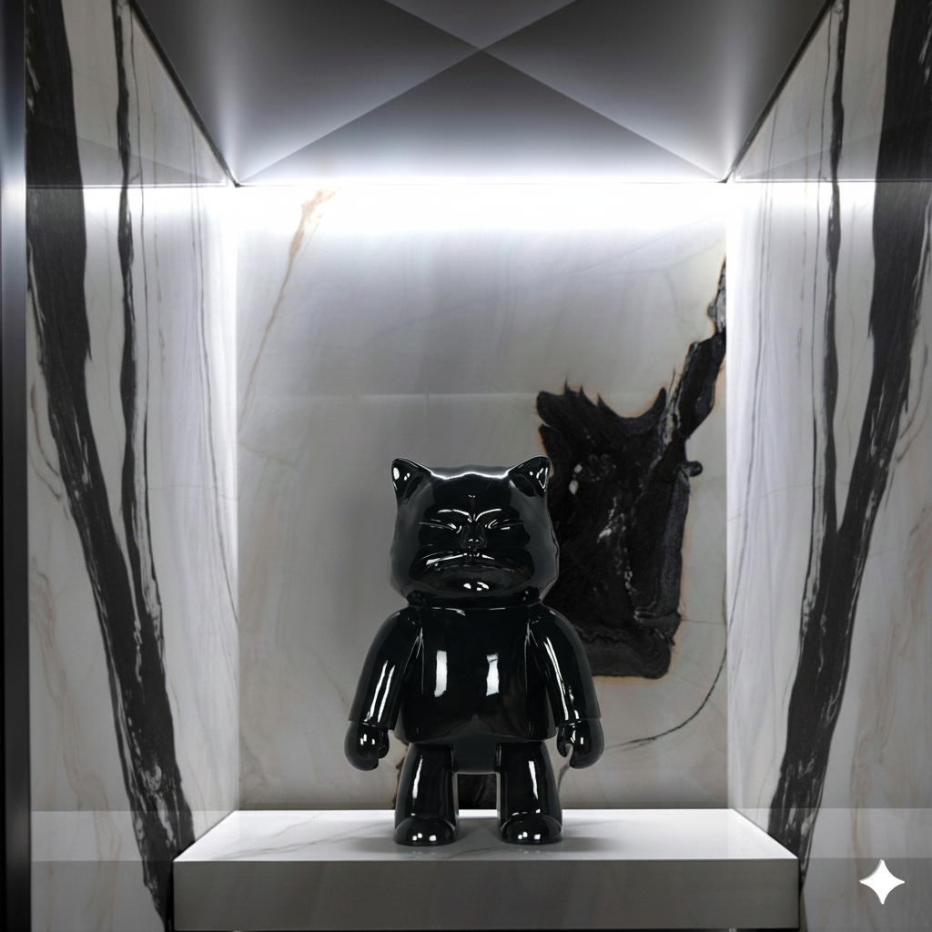 Supreme Robotcat: Black Cybernetic Maestro