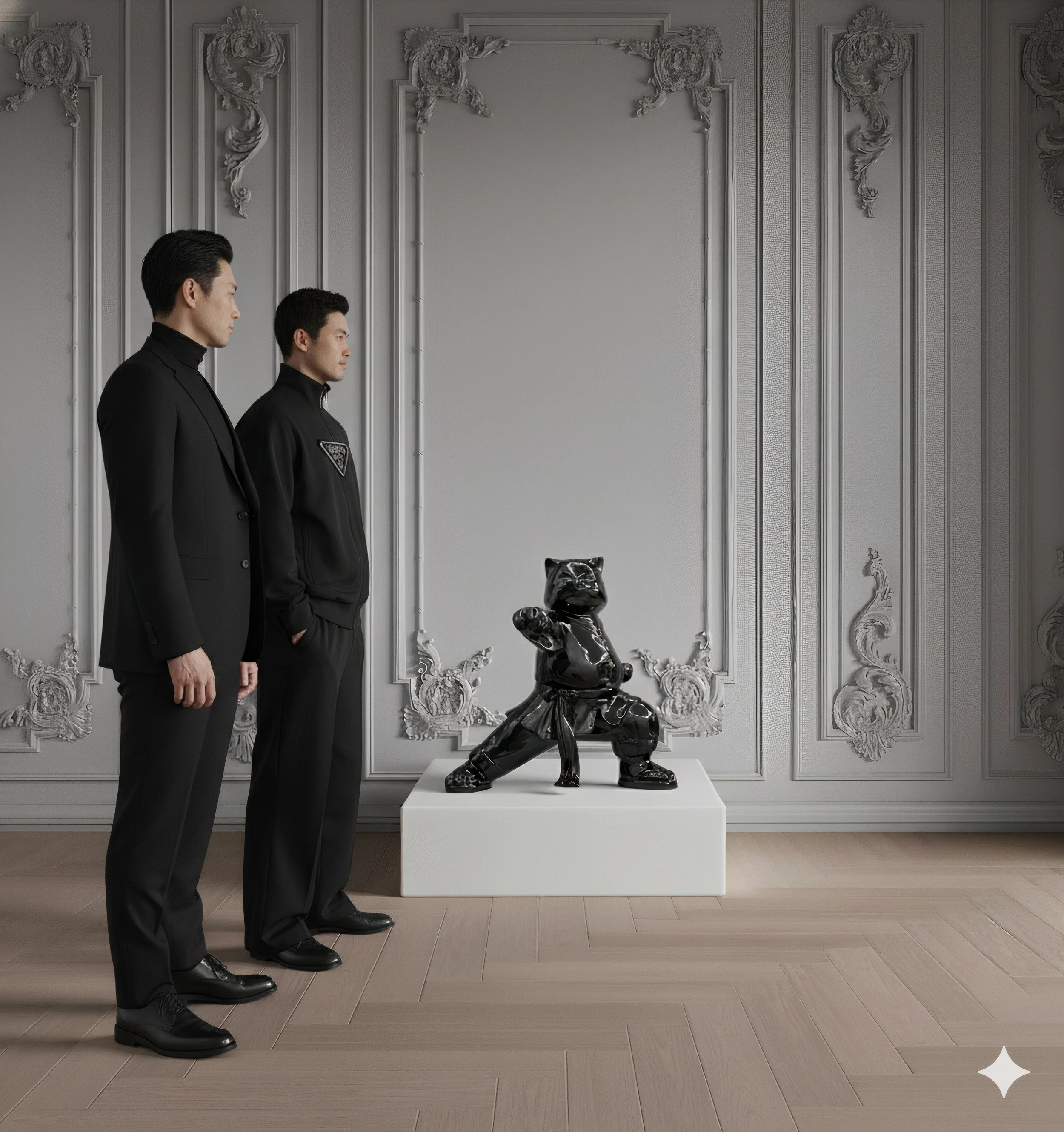 The Elegance of Kungfucat : Black Cat Fu Symphony