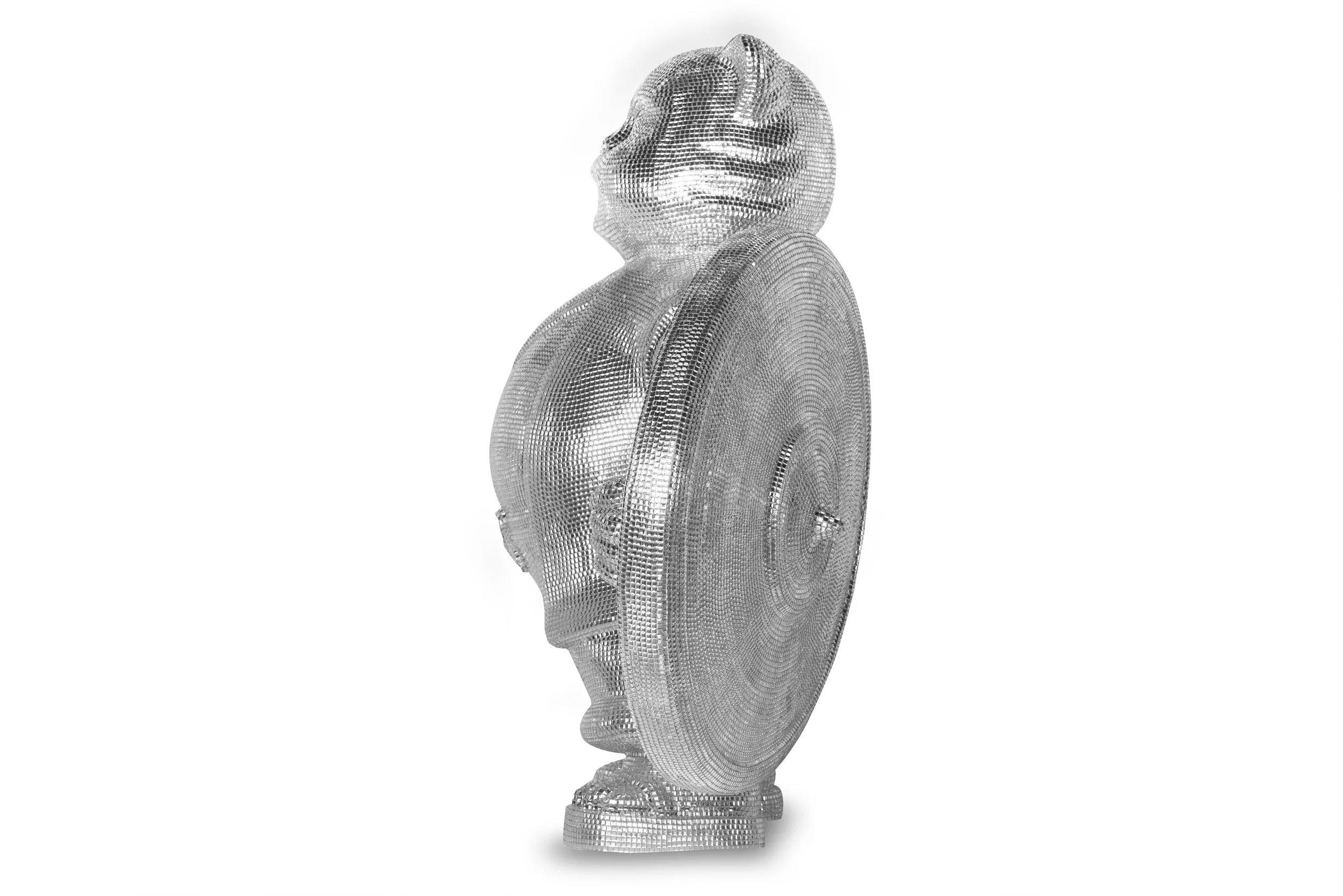 Silvered Warriorcat’s Vigil: Spectral Crystal Guardian