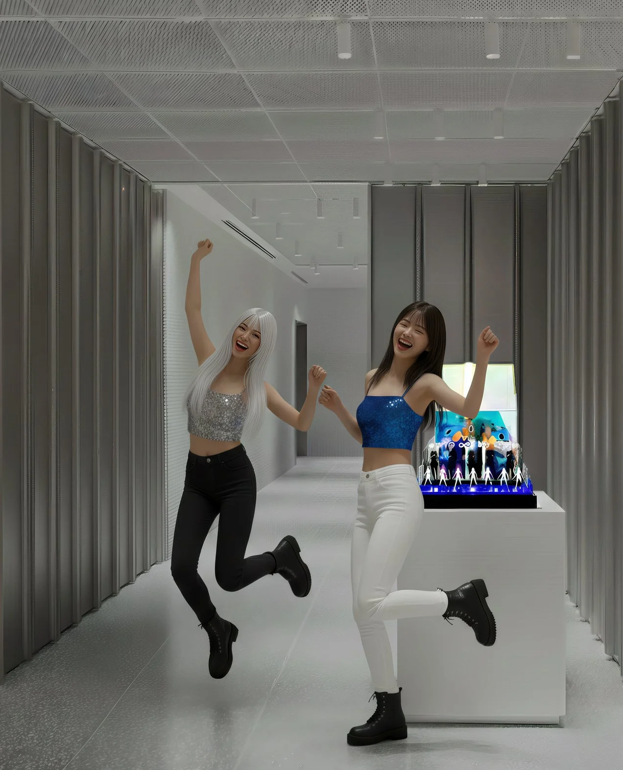 Blue Fantasy : Mudkip and Eevee Kawaii Abode, 2021