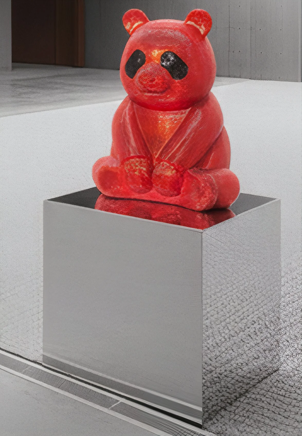 Petite Radiance: Scarlet Sparkle of Pandasan 