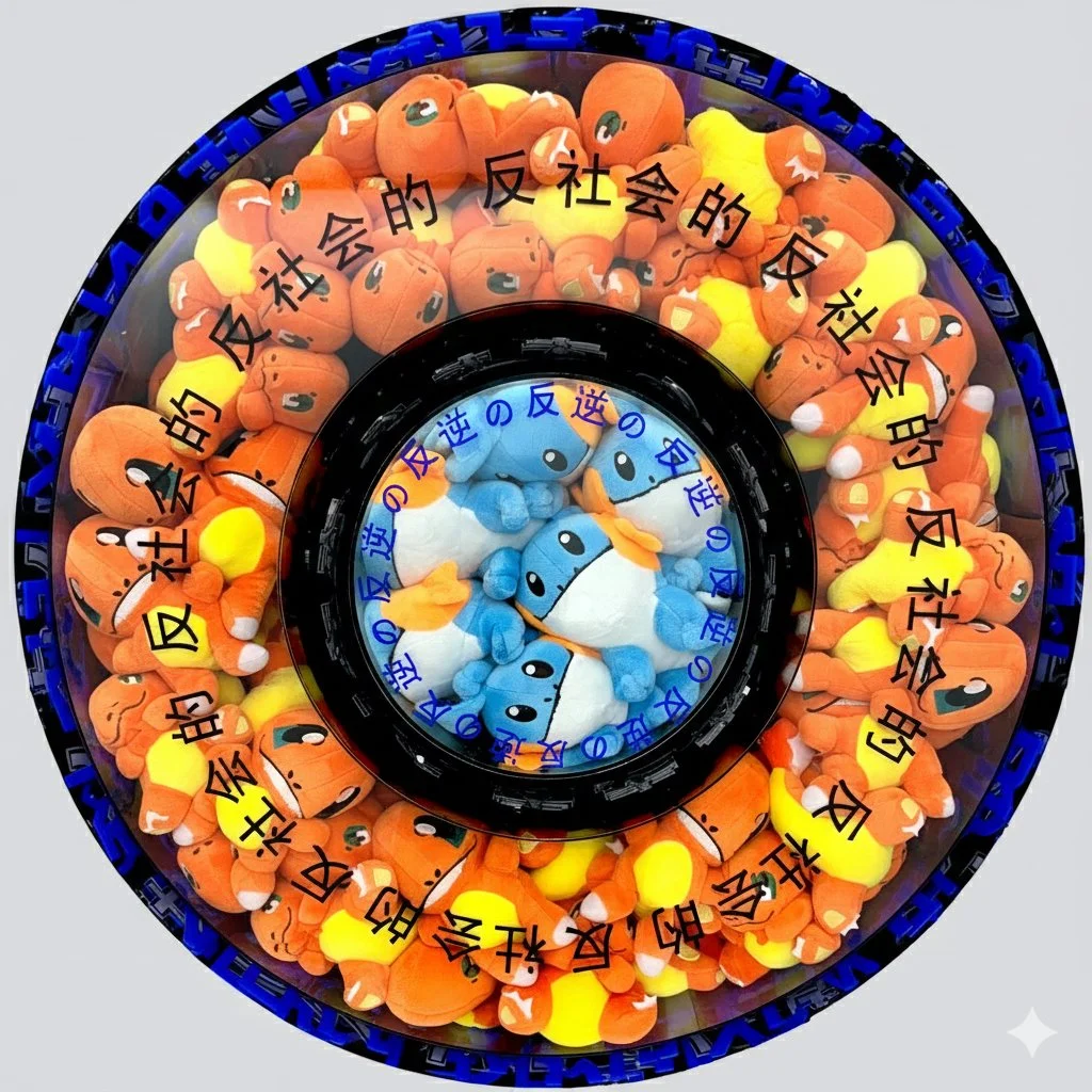 Azur Aqua and Orange Flame in Harmony : Valentine Whispers, 2021