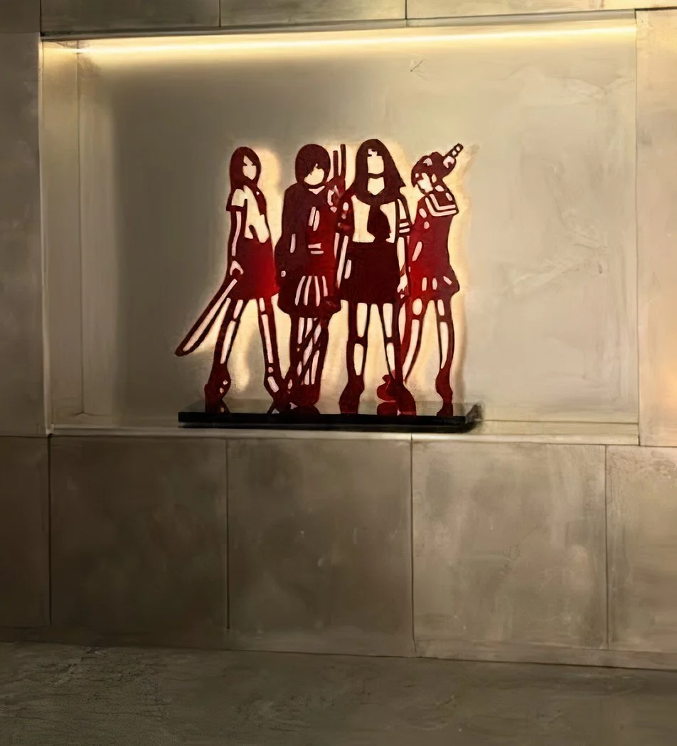 The Luminous Schoolgirls Quartet : Scarlet Elegy of the Tragical Island