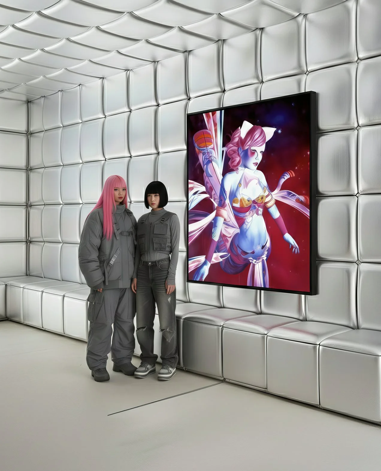 Flying Angel : Binary Serenity or Soaring Through Digital Dreams, 2009