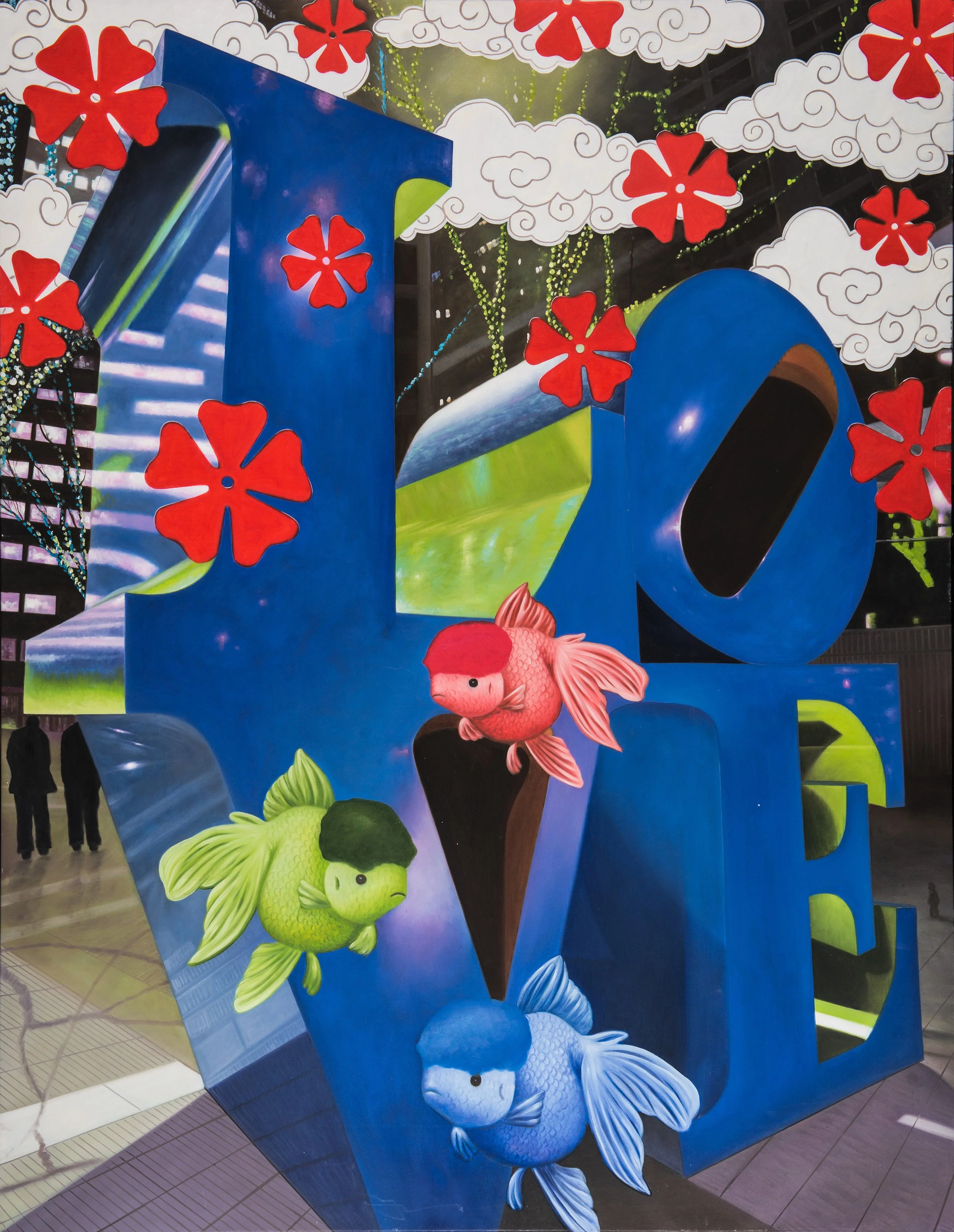 LOVE in Azure Serenity : Nishikigoi Nocturne