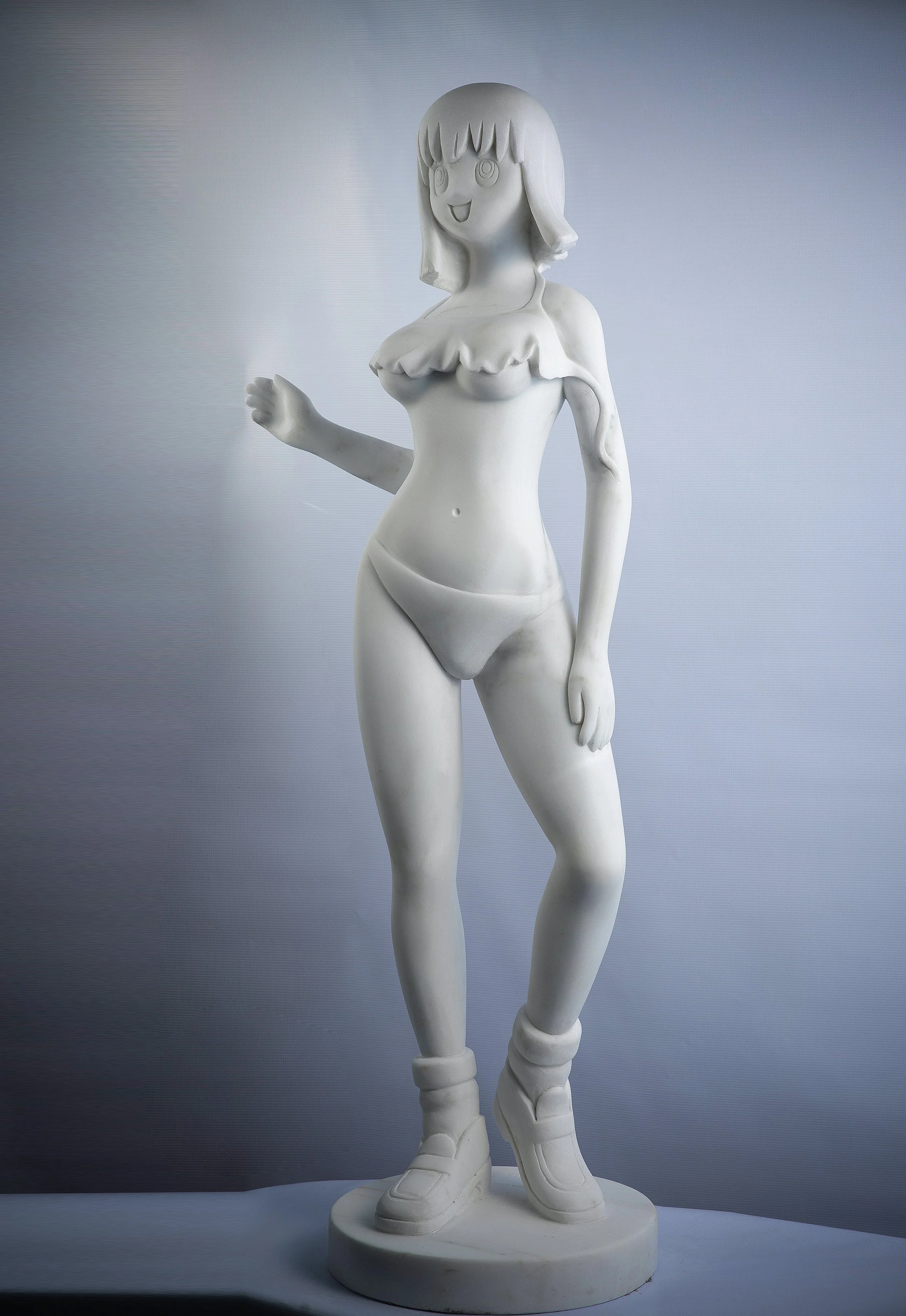 Yumi 2: Chiseled Allure and Graceful Pose