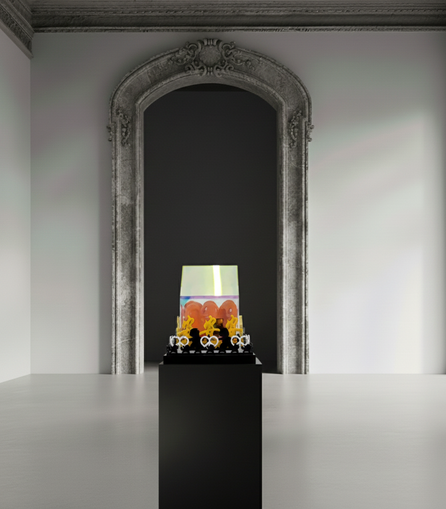 Golden Charmander : Embrace of Love and Peace, 2021