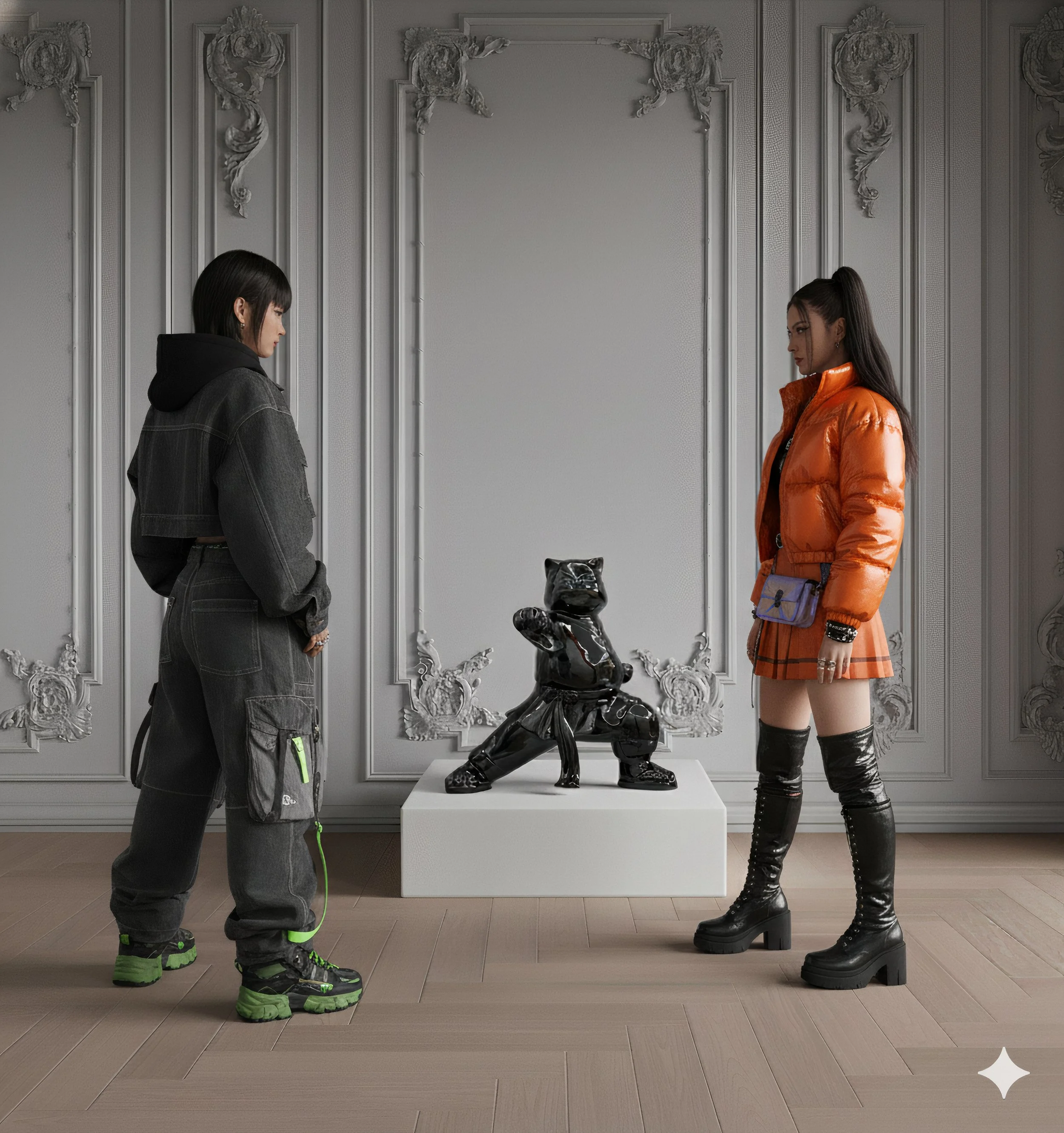 The Elegance of Kungfucat : Black Cat Fu Symphony