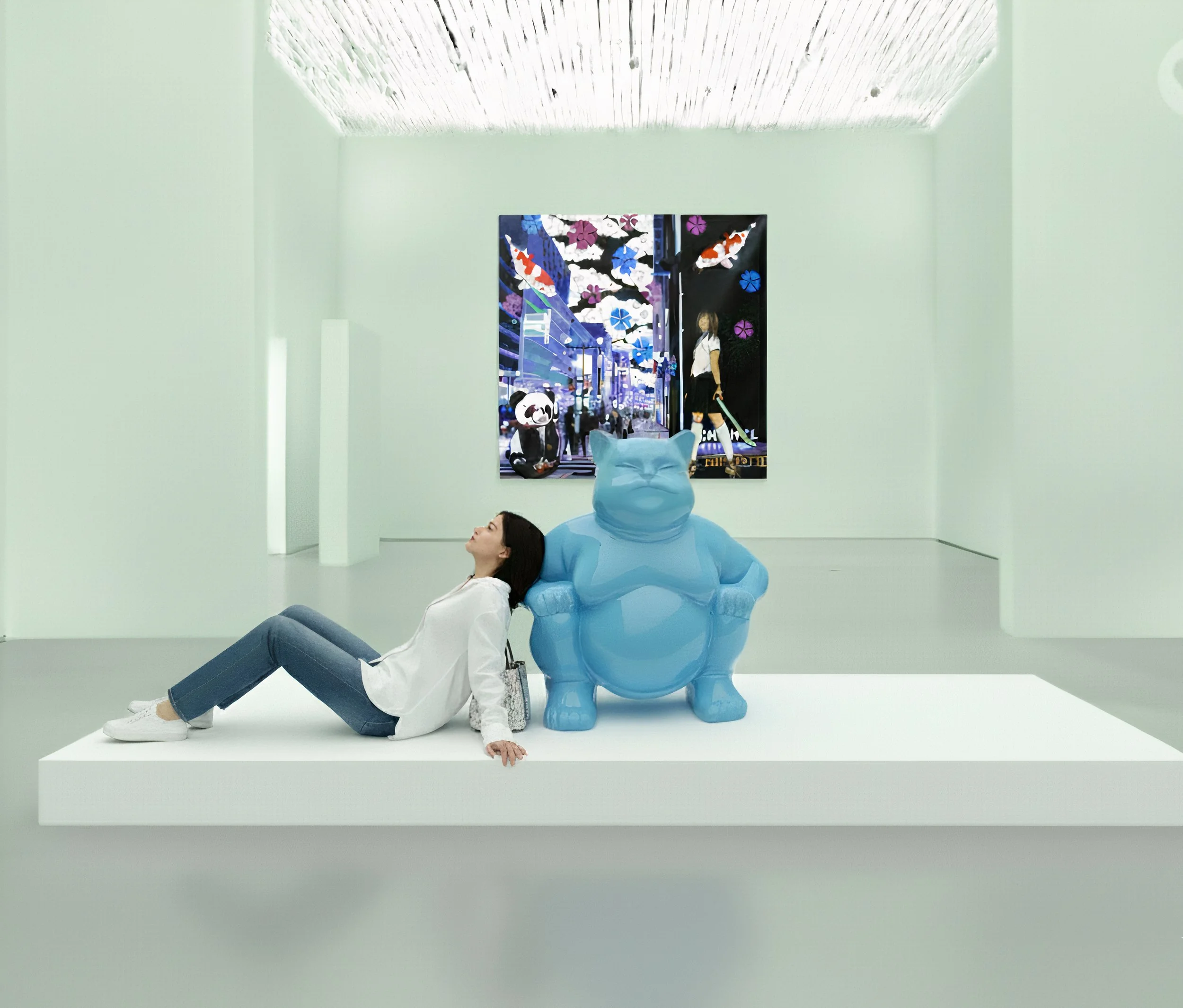 Elegant Sumocat: Azur Dance and Battles of Balance