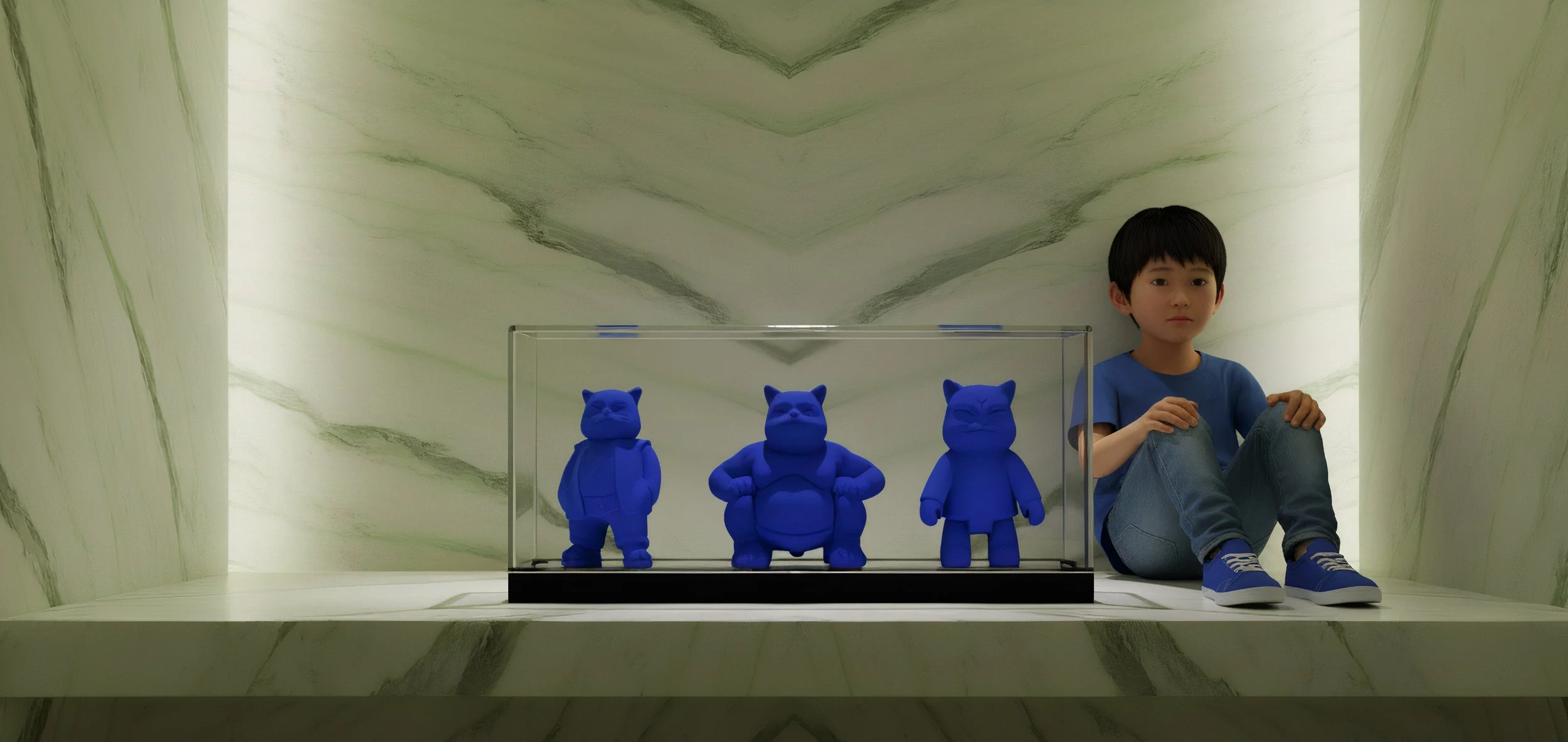 Trilogy Urbancat, Sumocat, Robotcat Blu: Azure Chronicles