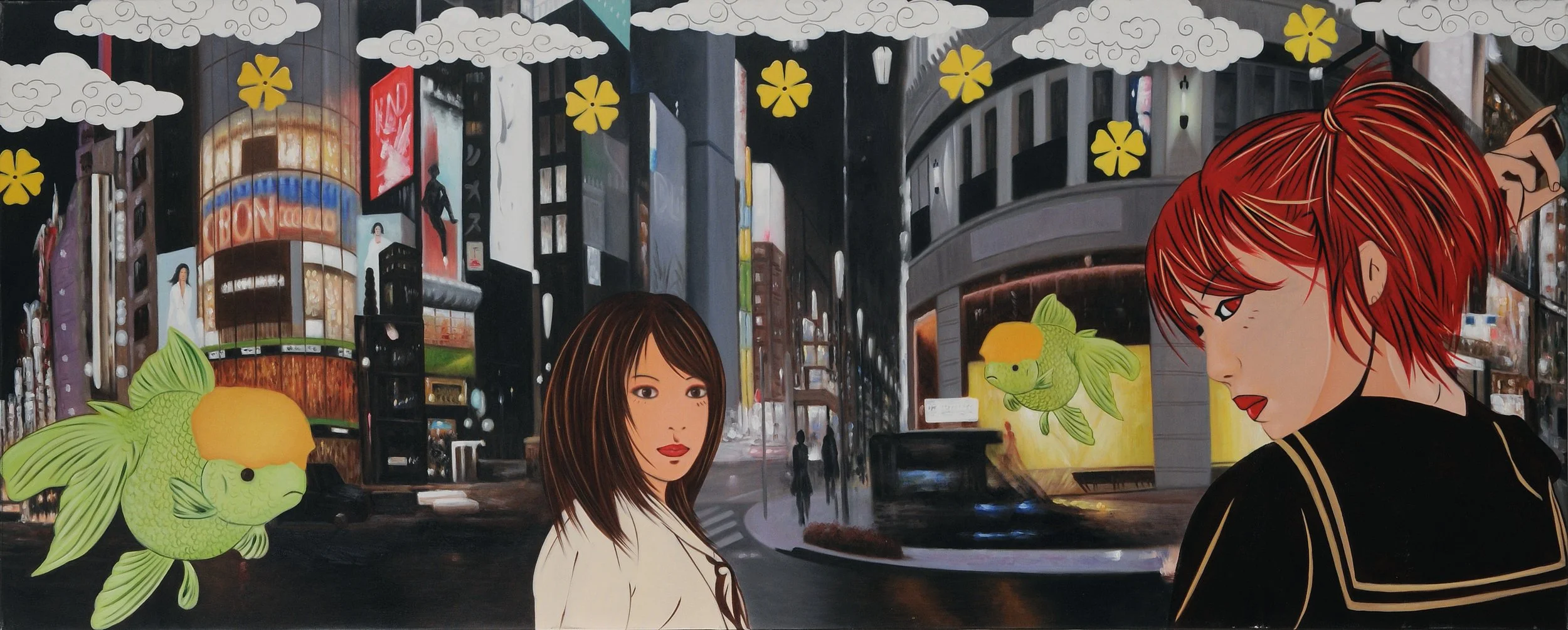 Chisato and Satomi's Nocturnal Odyssey : Blossoms of Unity