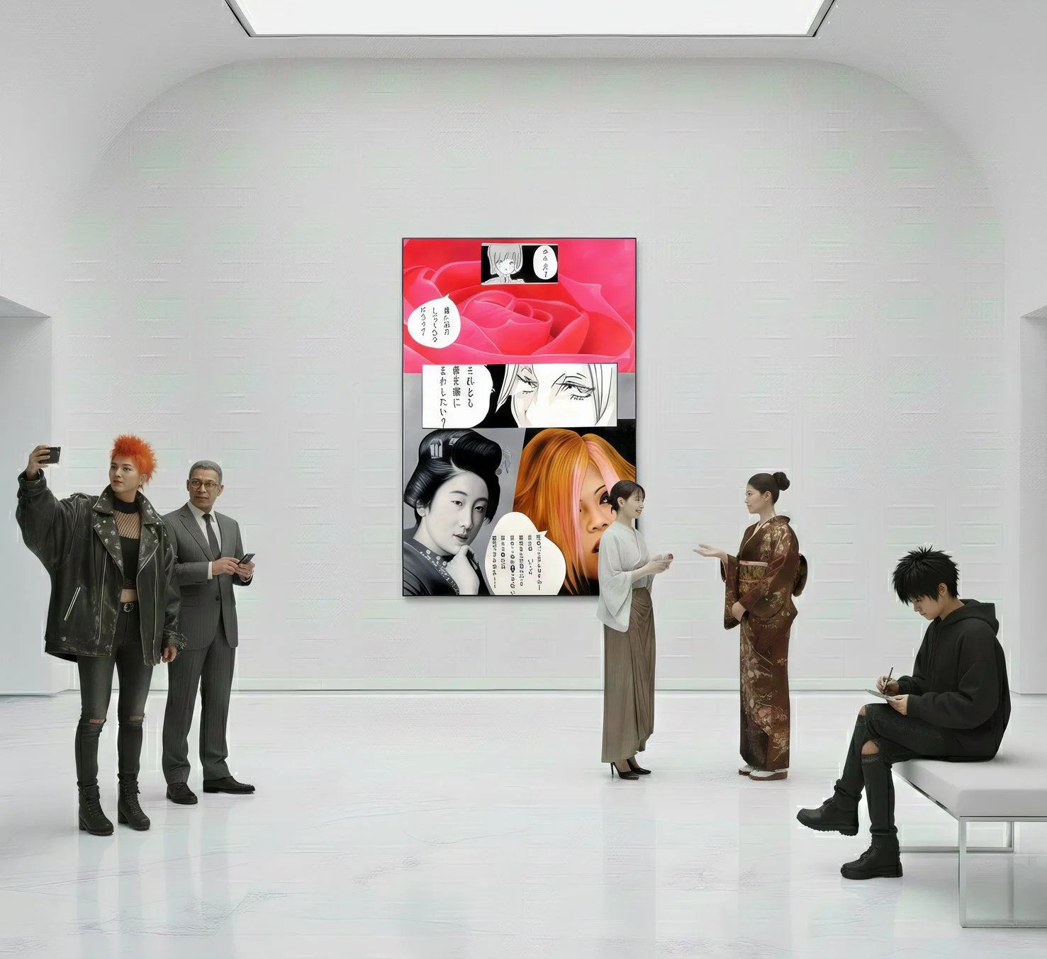 Face to Face : Convergence of Worlds, Tradition and Manga in Dialogue, 2009