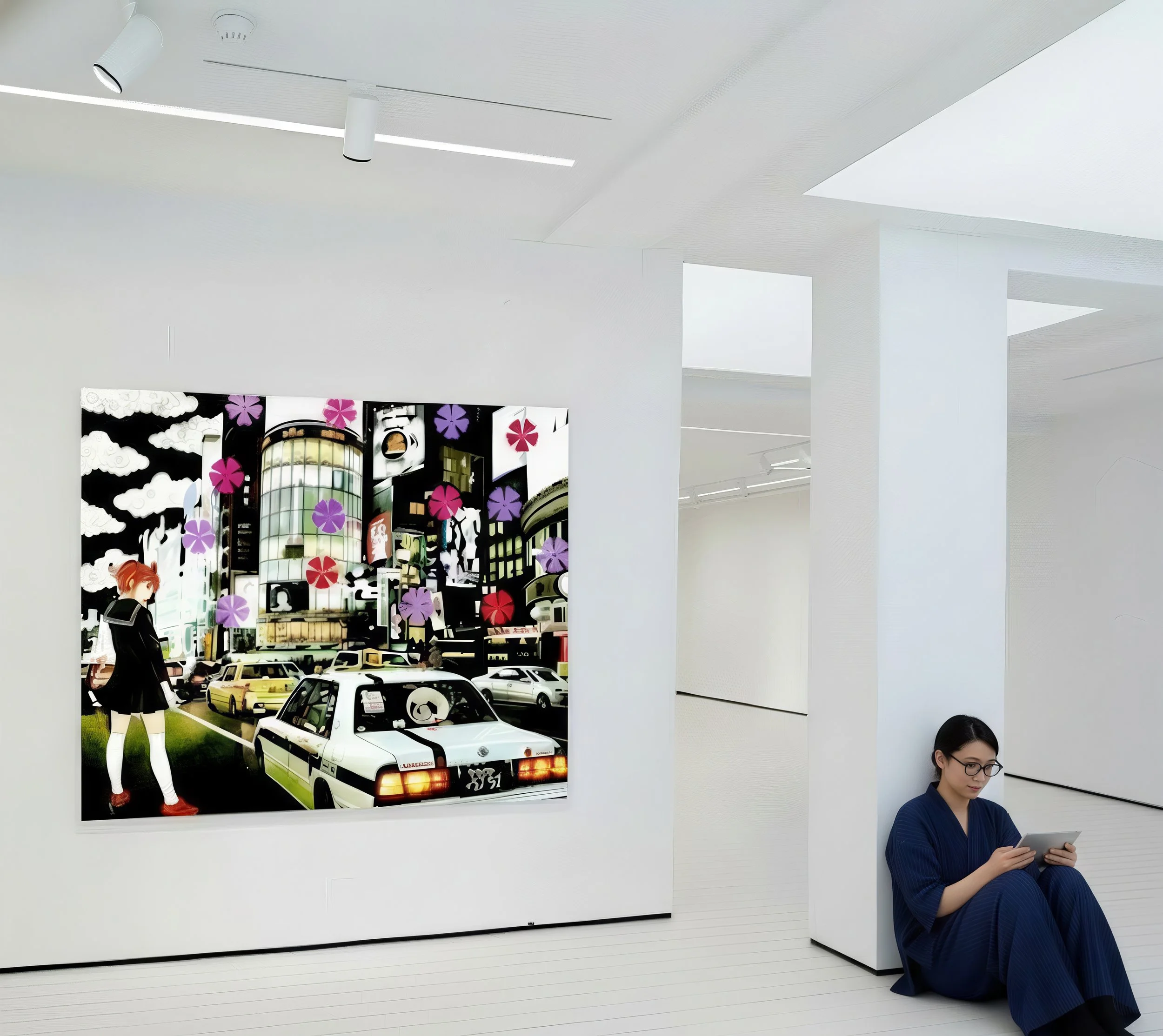 Pandasan 57-57 : Midnight Blooms in Tokyo Shadows