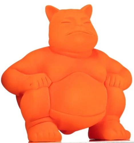 Trilogy Samuraicat Blu, Sumocat Orange, Urbancat Pink: Feline Odyssey