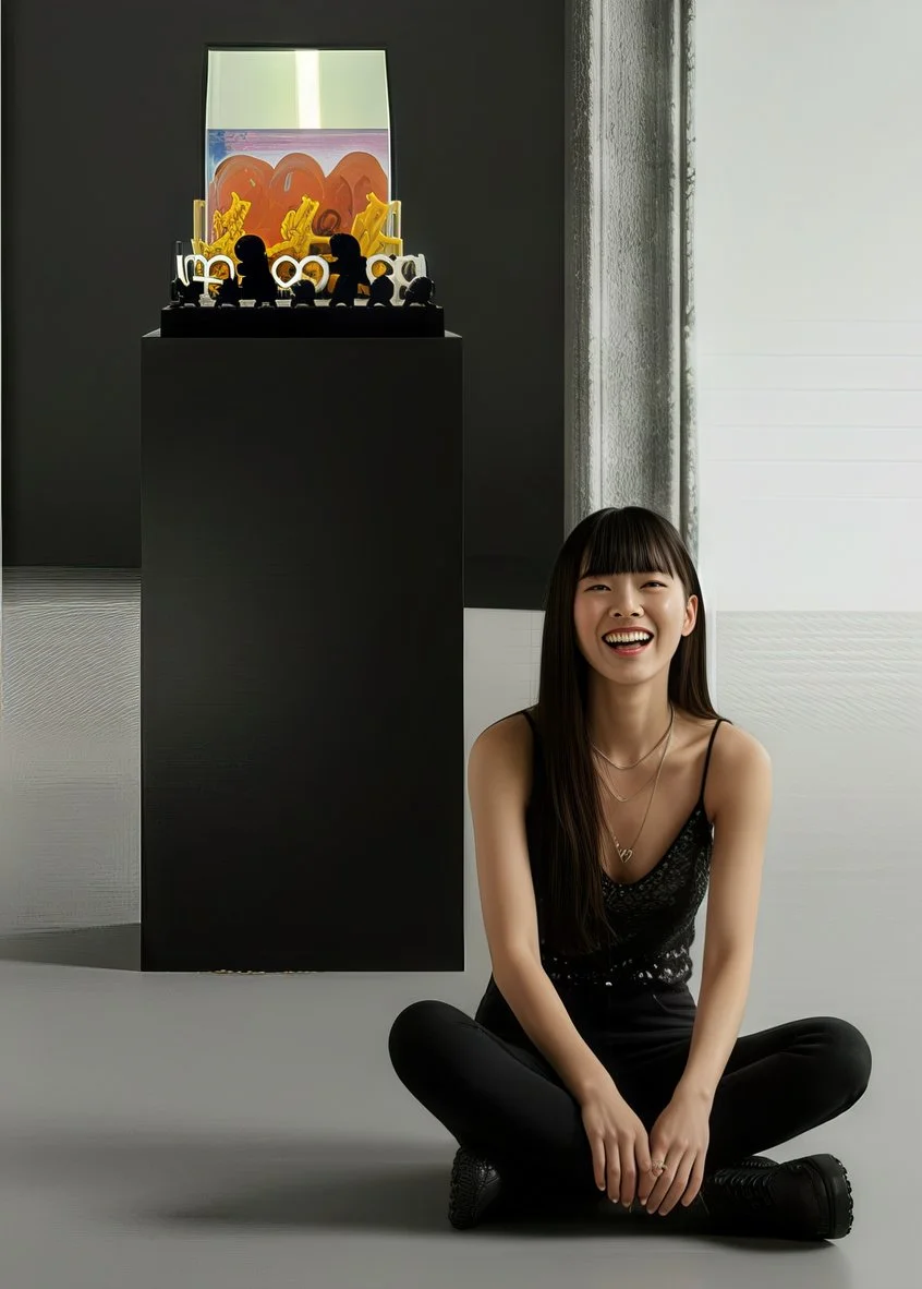 Golden Charmander : Embrace of Love and Peace