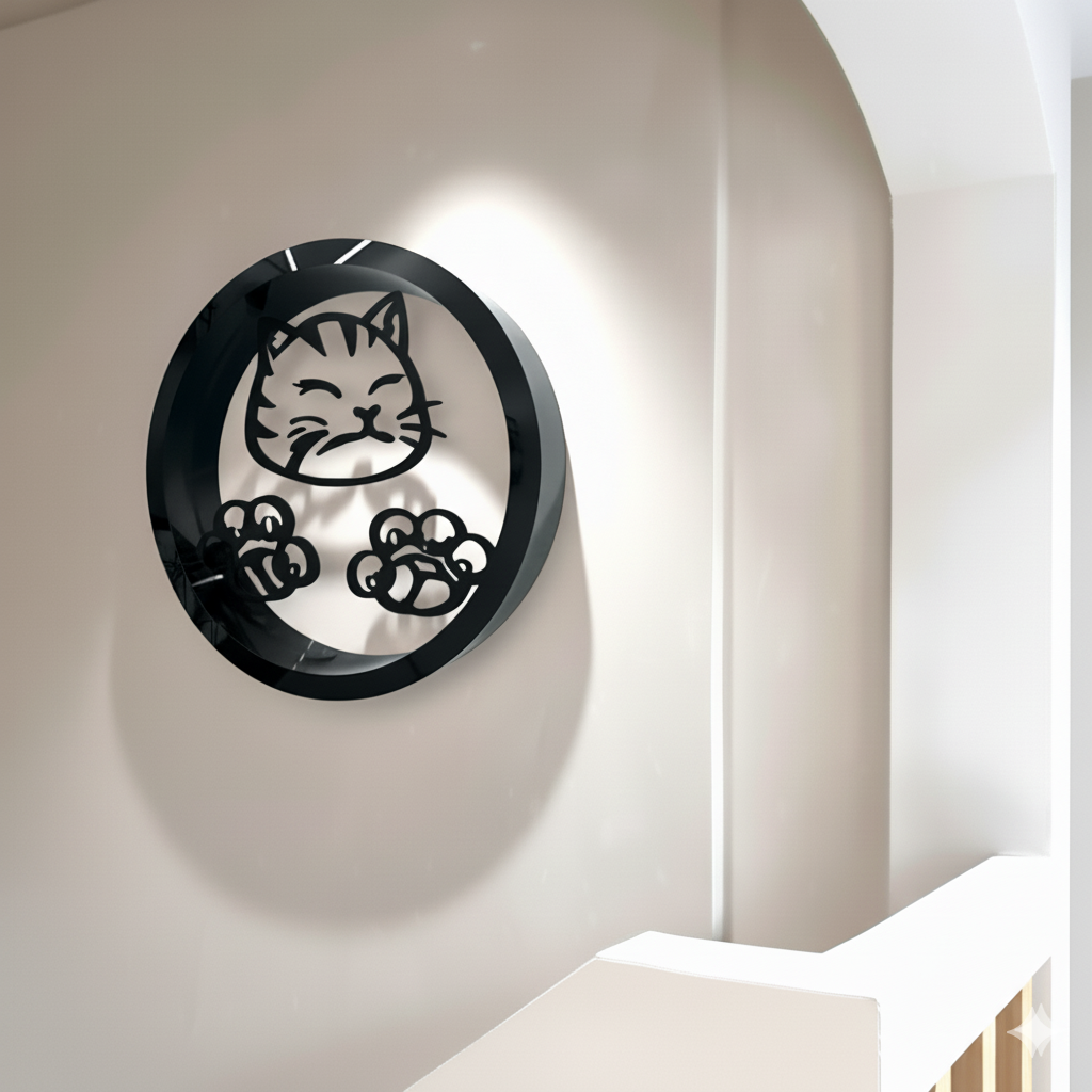 The Saga of Samuraicat’s Hanko, Black