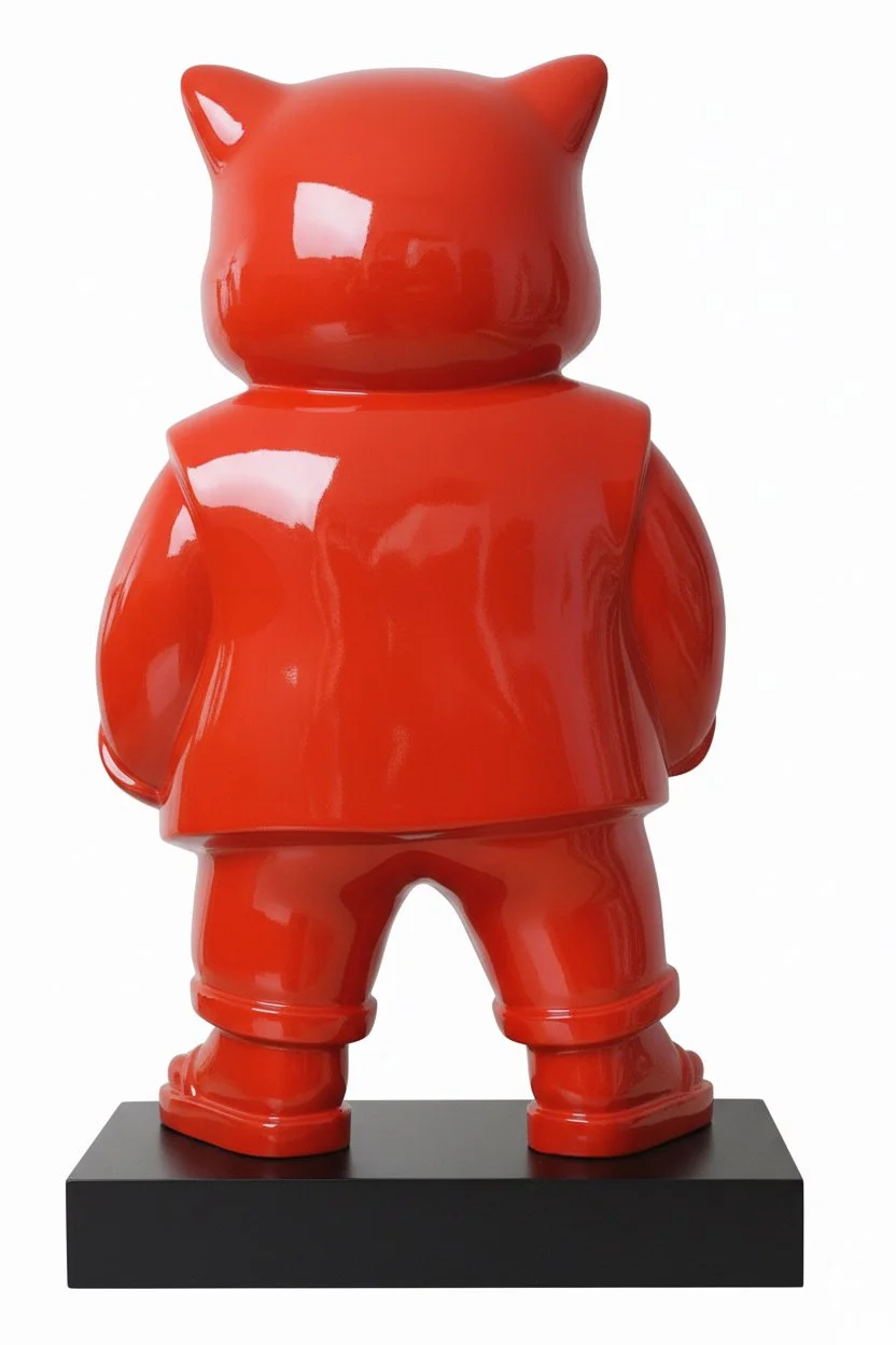 Urbancat Magnifico: Red Metropolis Muse