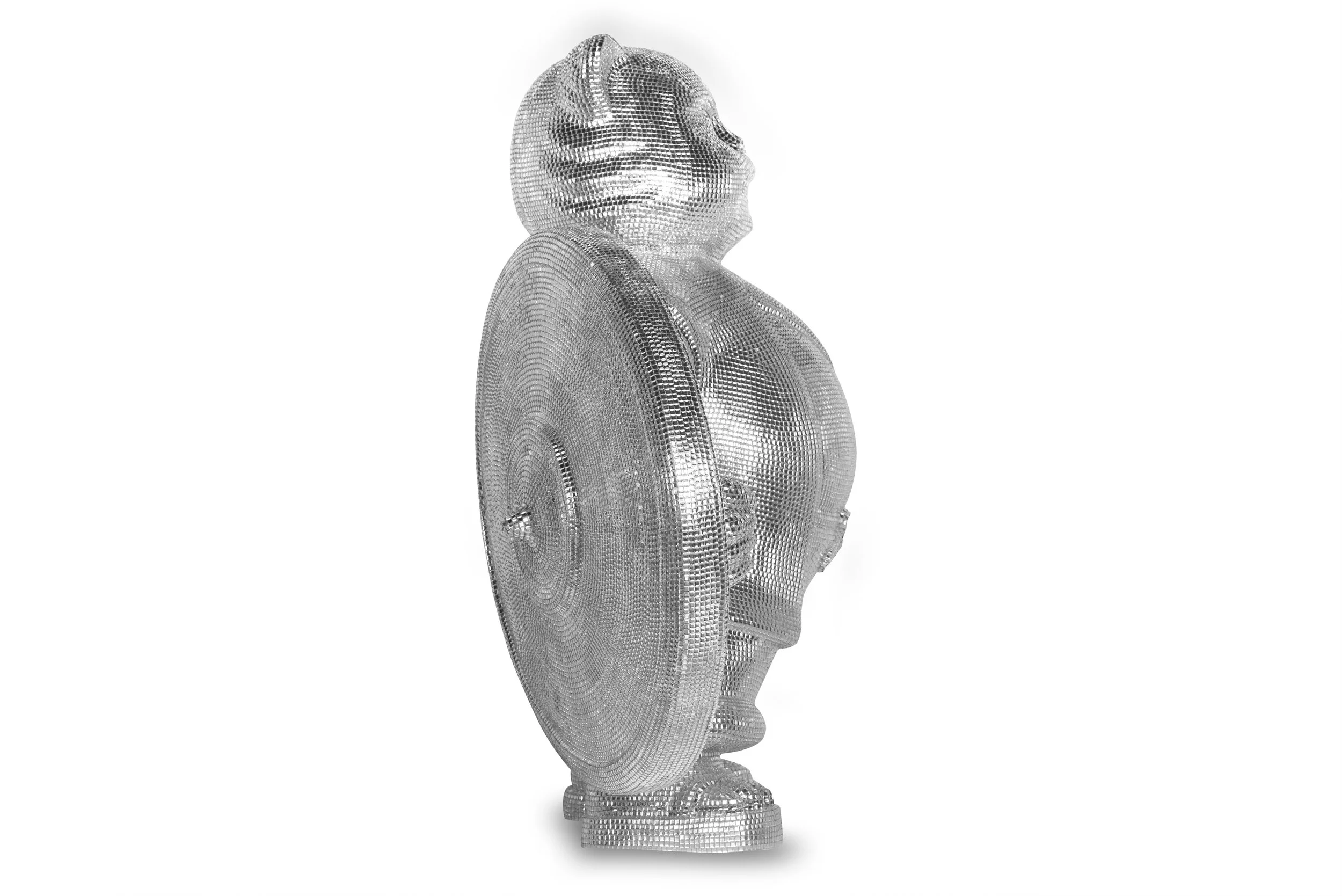 Silvered Warriorcat’s Vigil: Spectral Crystal Guardian