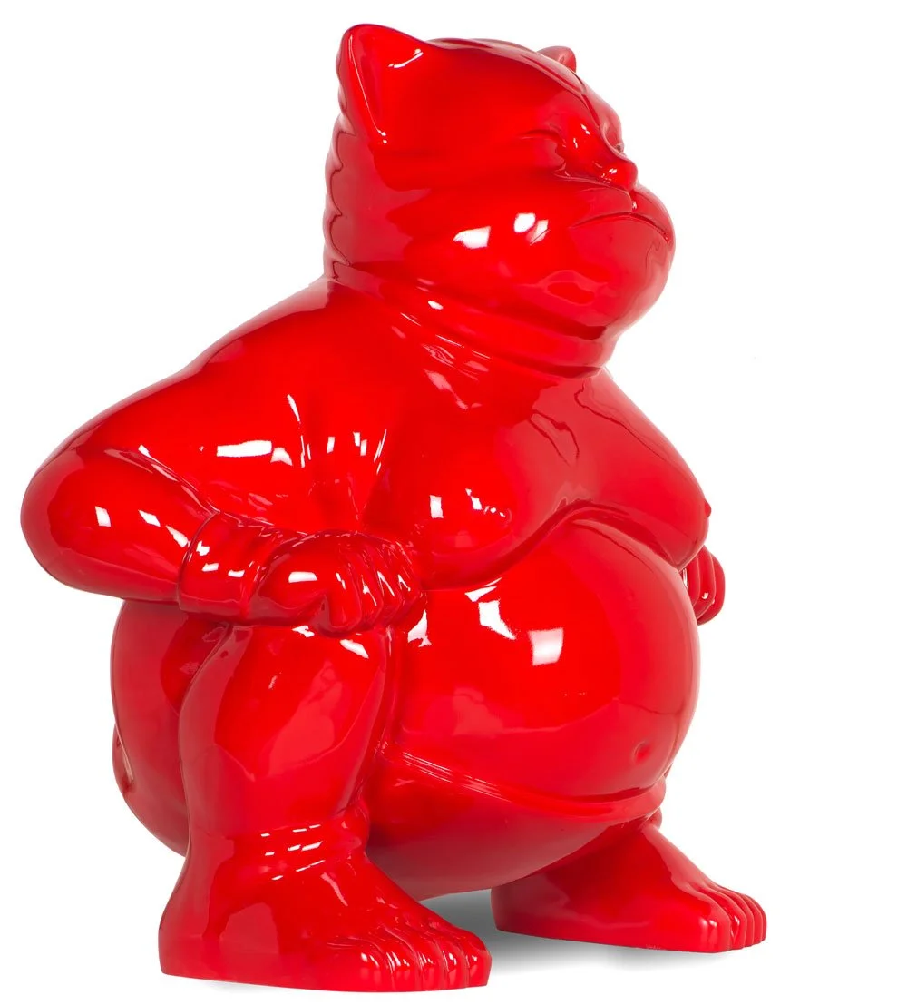 Grandiose  Sumocat :  Red Dance and Battles of Balance