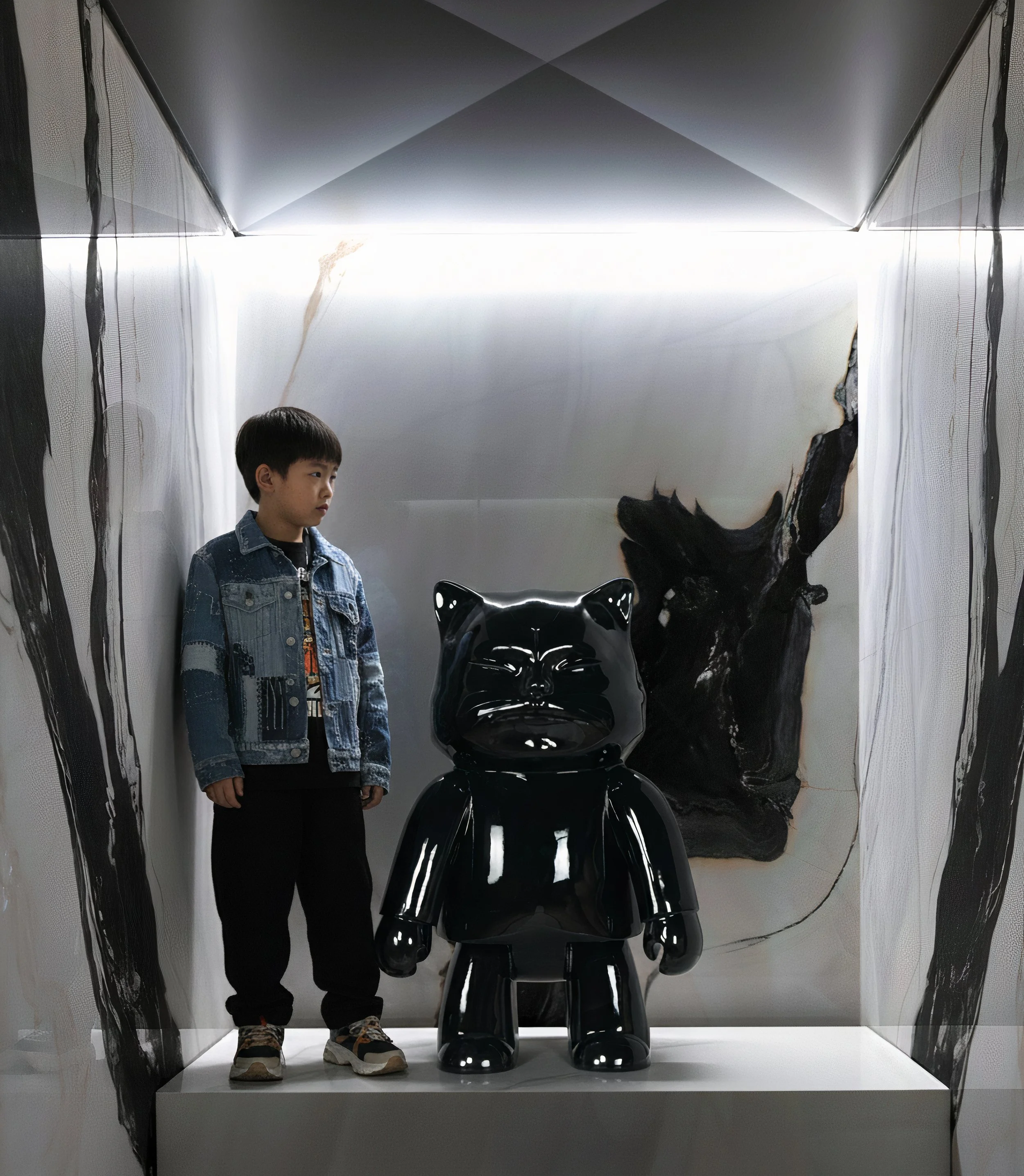 Supreme Robotcat: Black Cybernetic Maestro