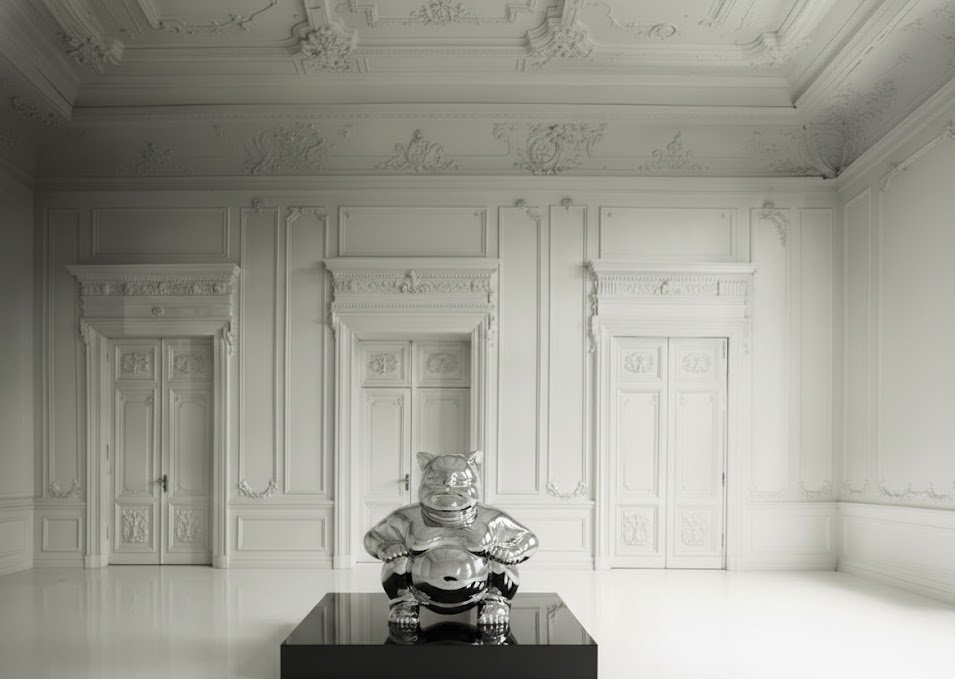 Steel Sumocat: Metallic Majesty