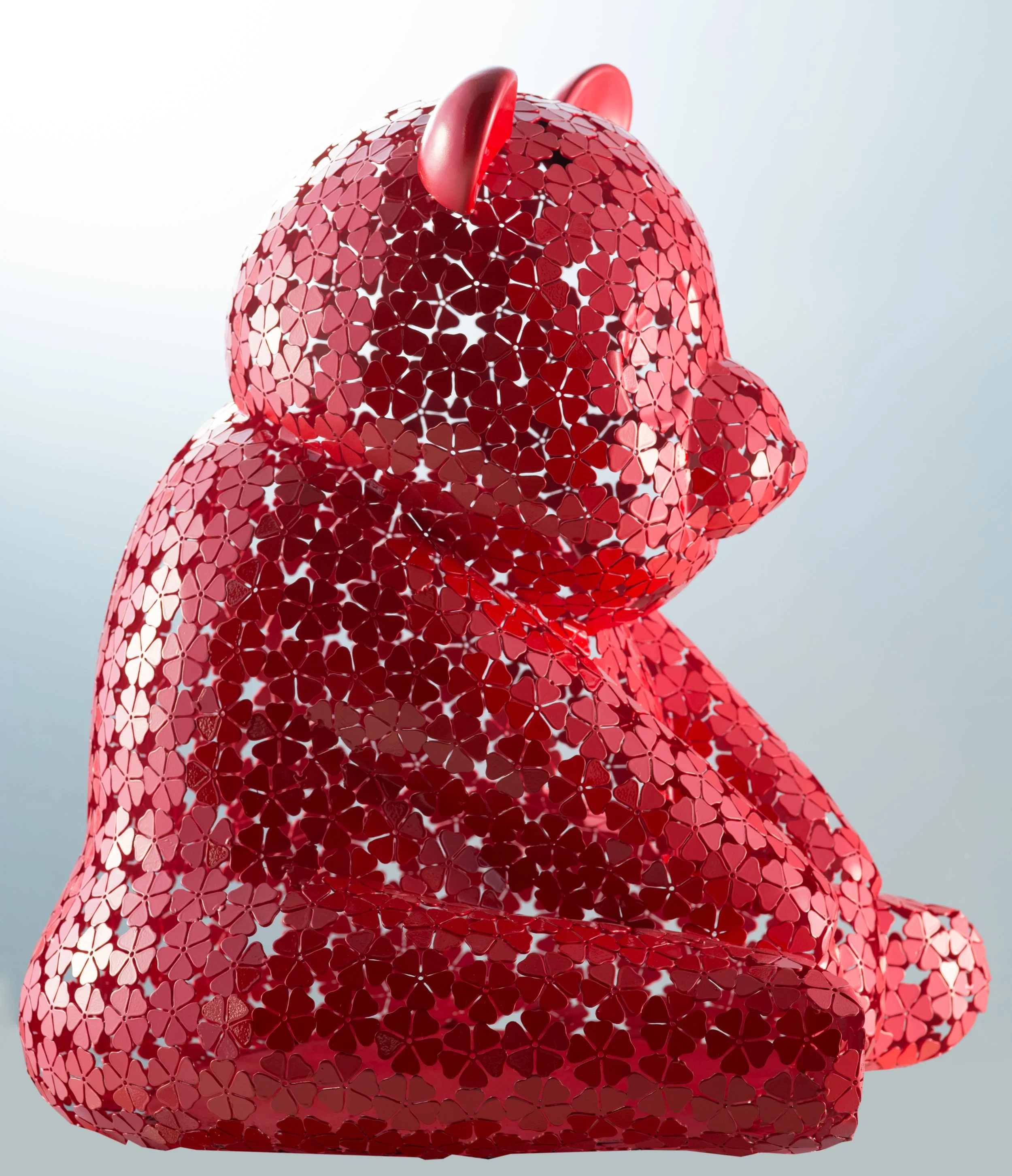 Pandasan's Petite Blossom: Red Serenade