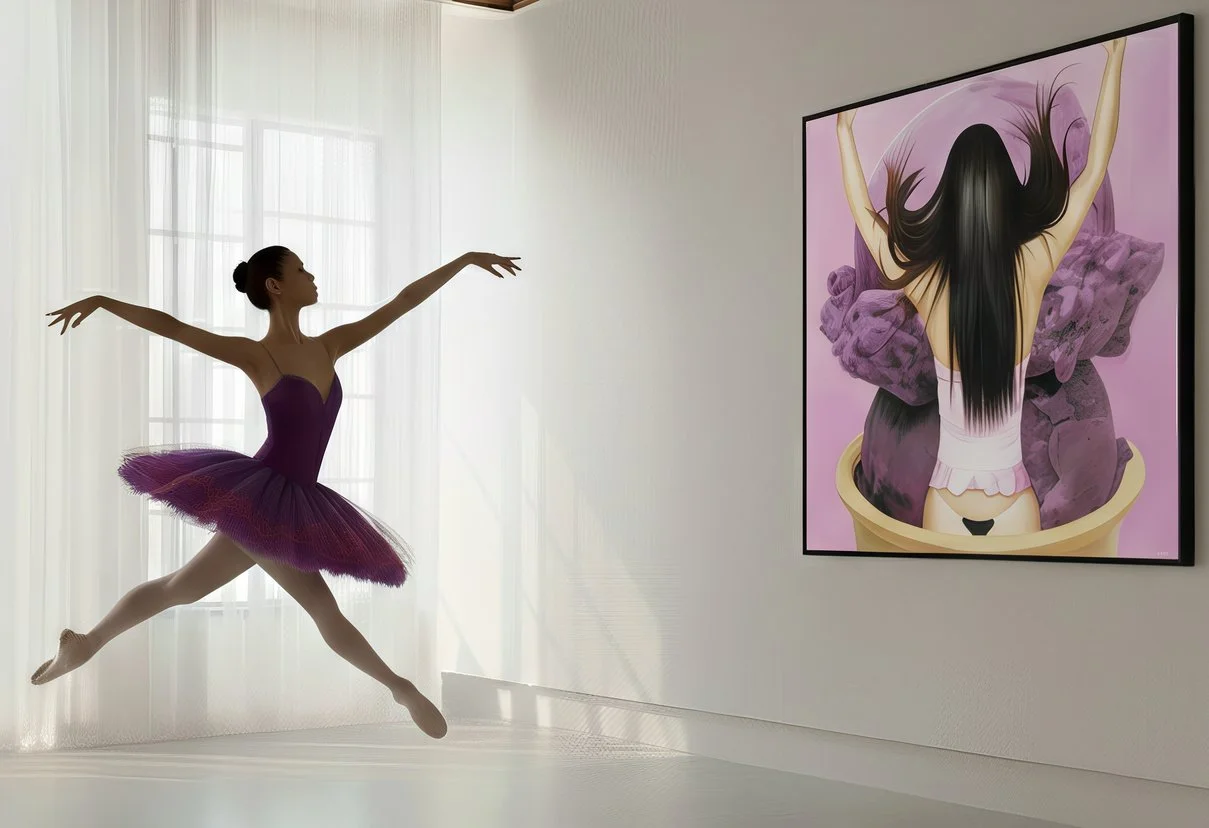 Violetta : Frosty Whispers of Lavender Dreams