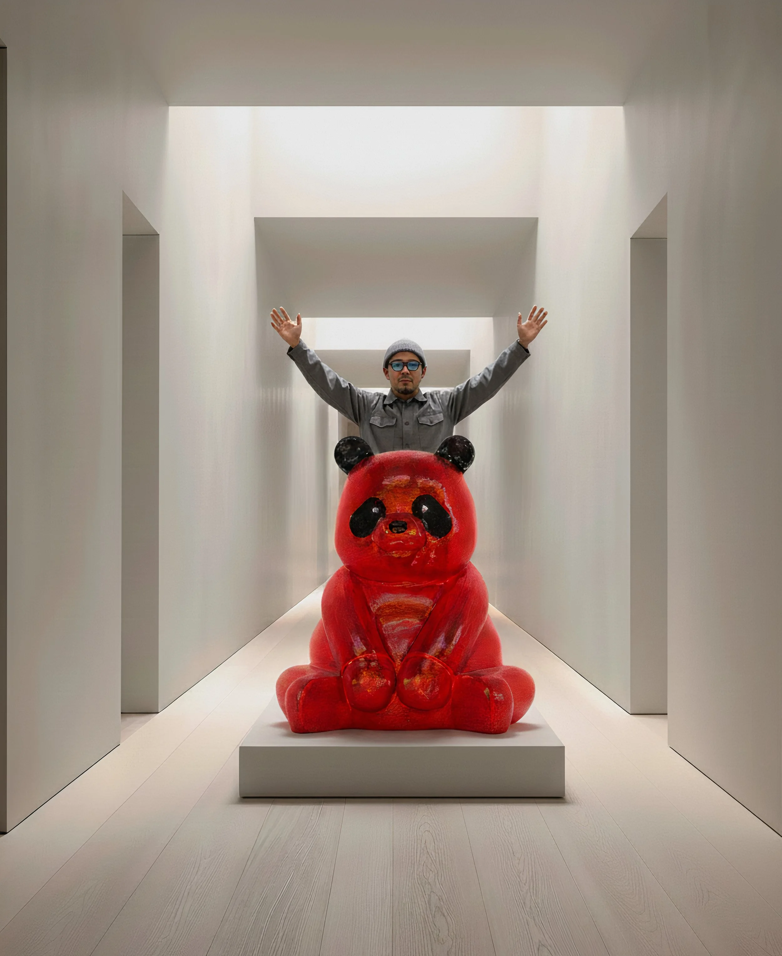 A Pandasan's Dazzling : Scarlet Sparkle