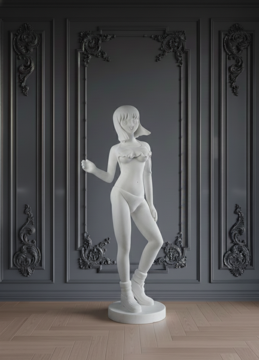 Yumi 2: Chiseled Allure and Graceful Pose