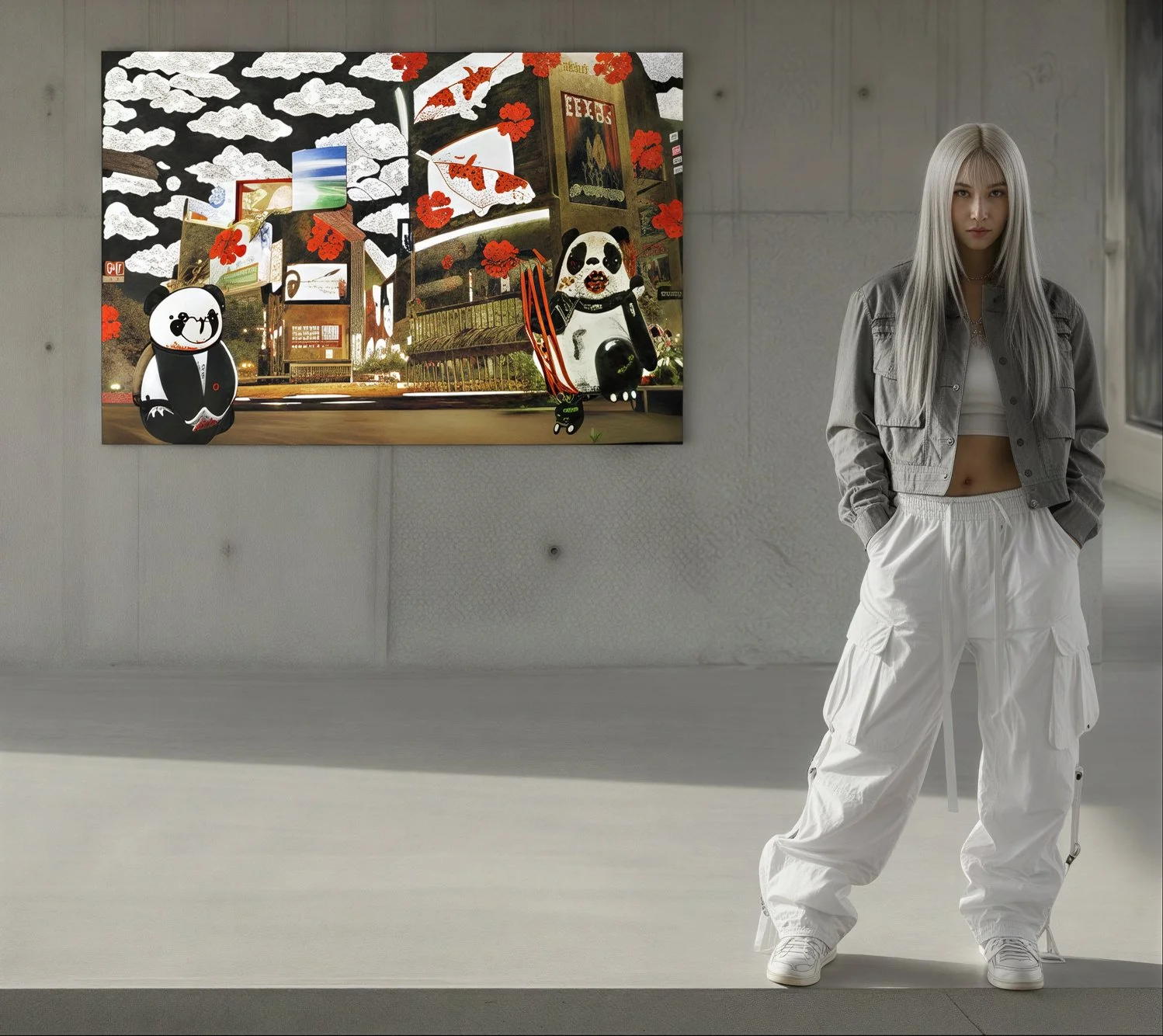 Neon Crossing: Twin Pandasan in Tokyo’s Sleepless Veins