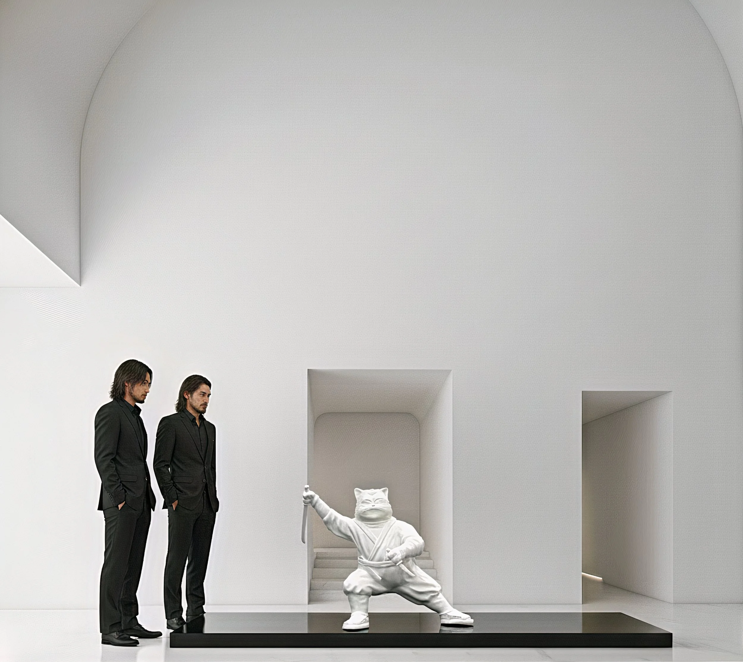 The Enigmatic Journey of Ninjacat: White Stealthy Whiskers,