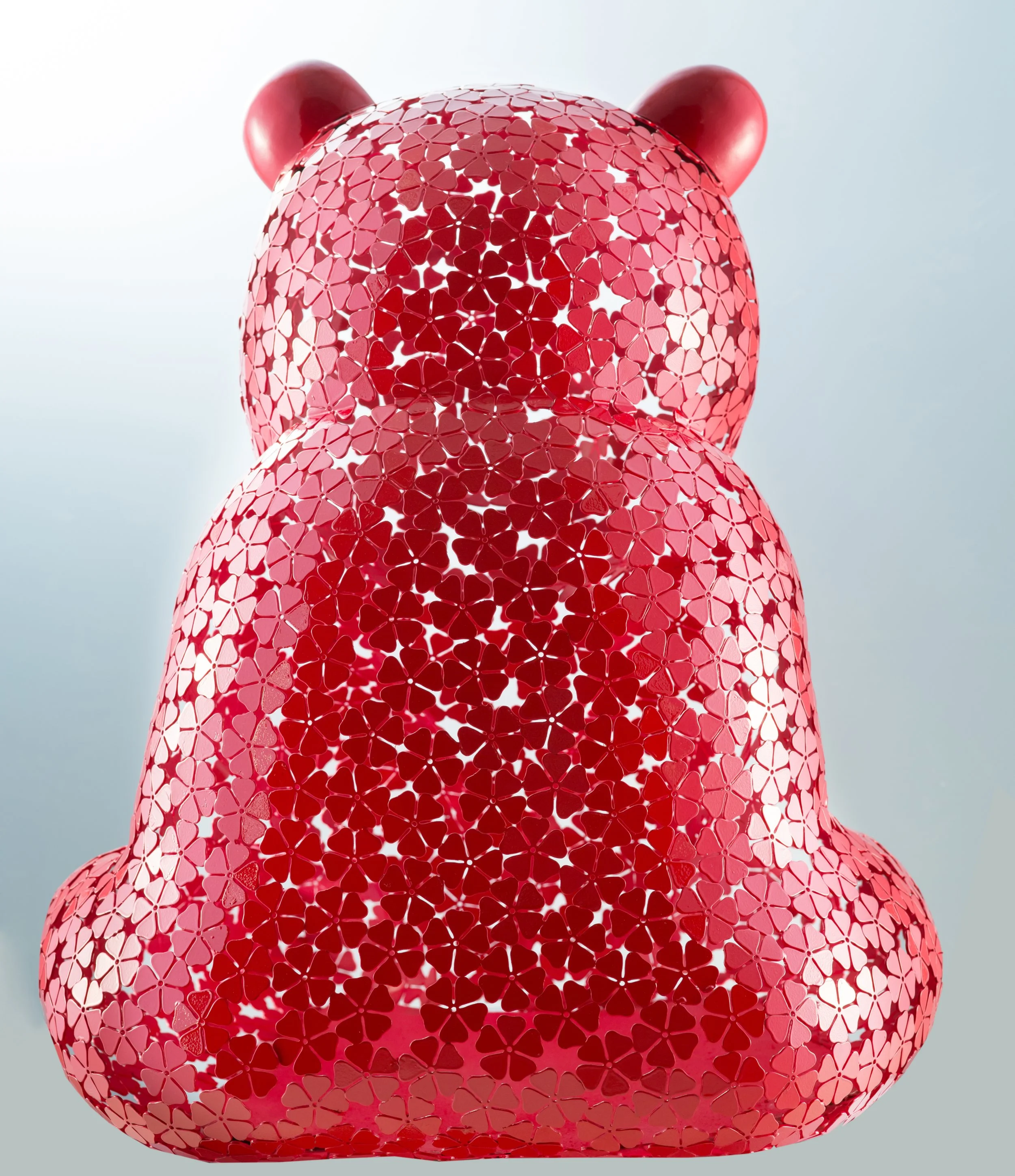 Pandasan's Petite Blossom: Red Serenade