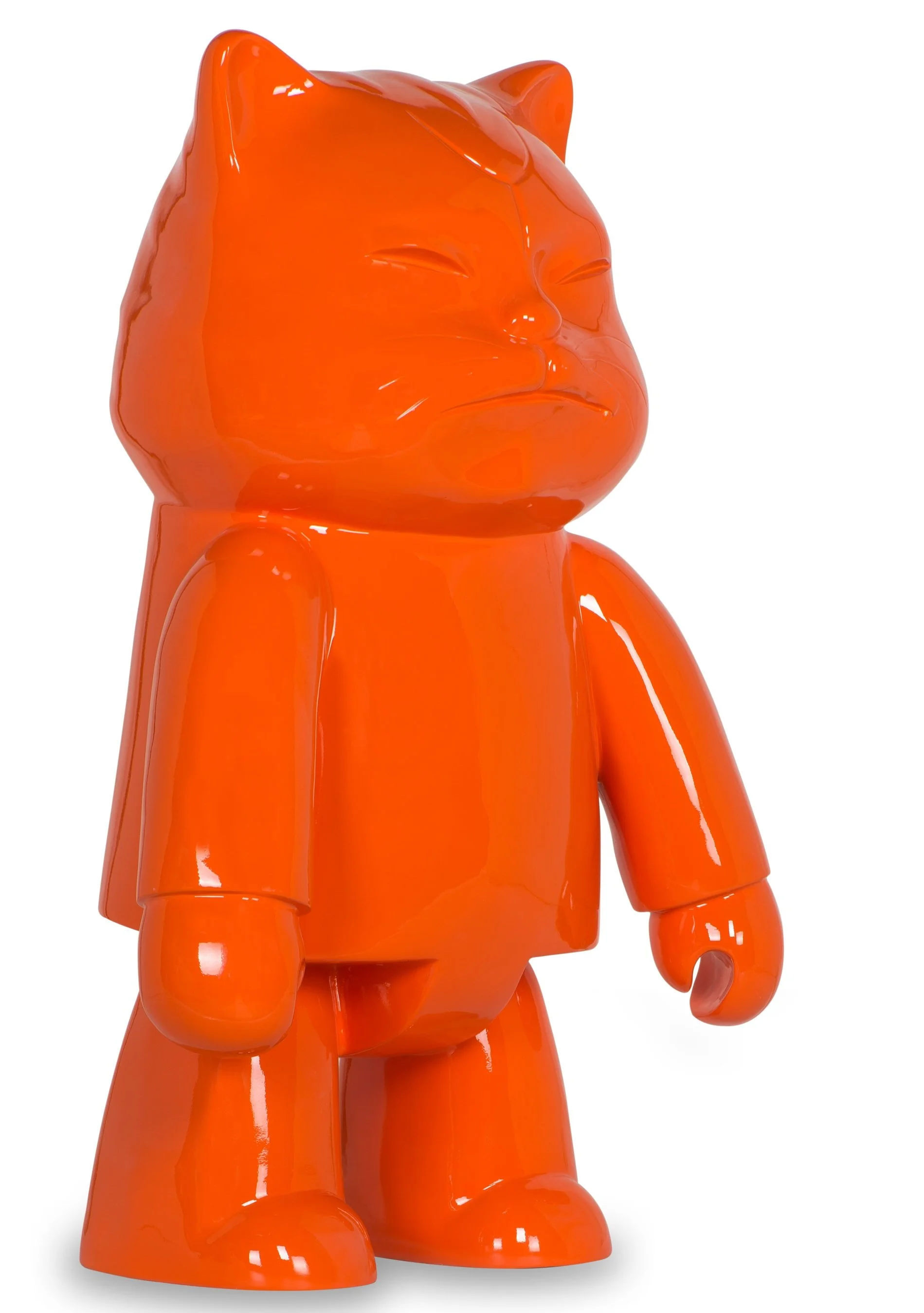 Supreme Robotcat: Orange Cybernetic Maestro