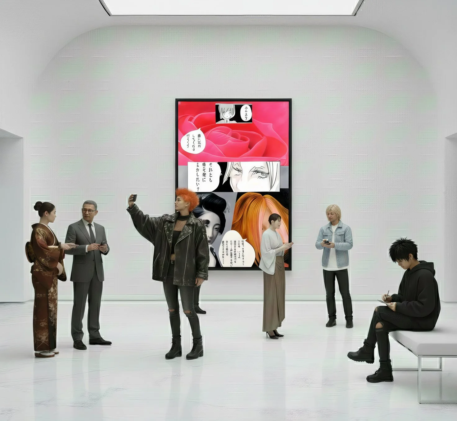 Face to Face : Convergence of Worlds, Tradition and Manga in Dialogue, 2009