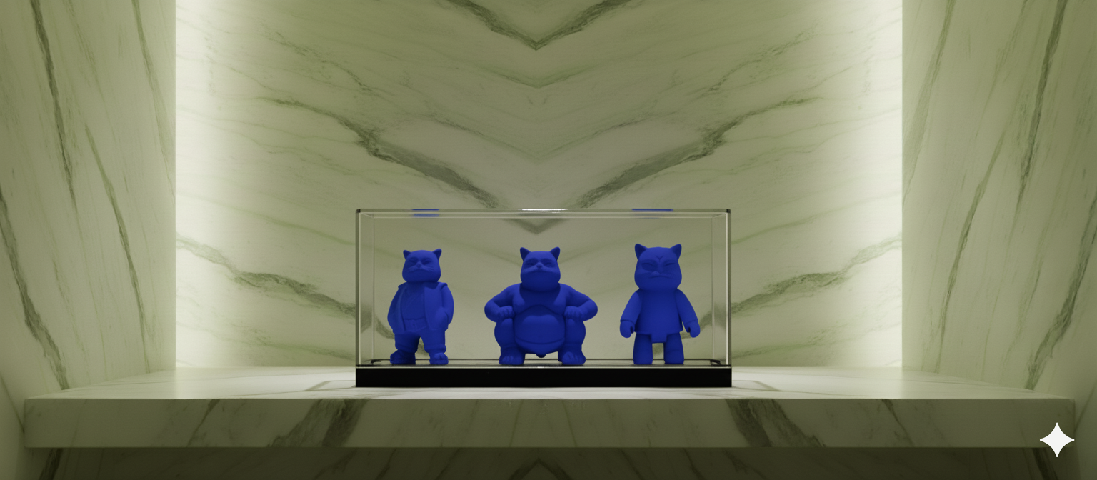 Trilogy Urbancat, Sumocat, Robotcat Blu: Azure Chronicles