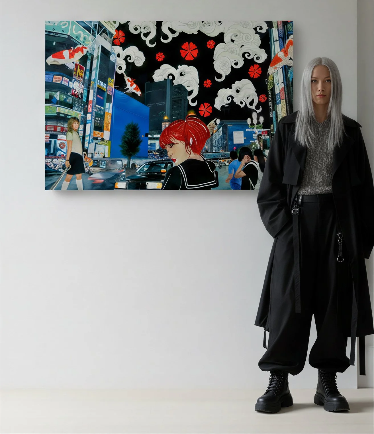 Crossing Echoes: Schoolgirls beneath Tokyo’s Battle Sky