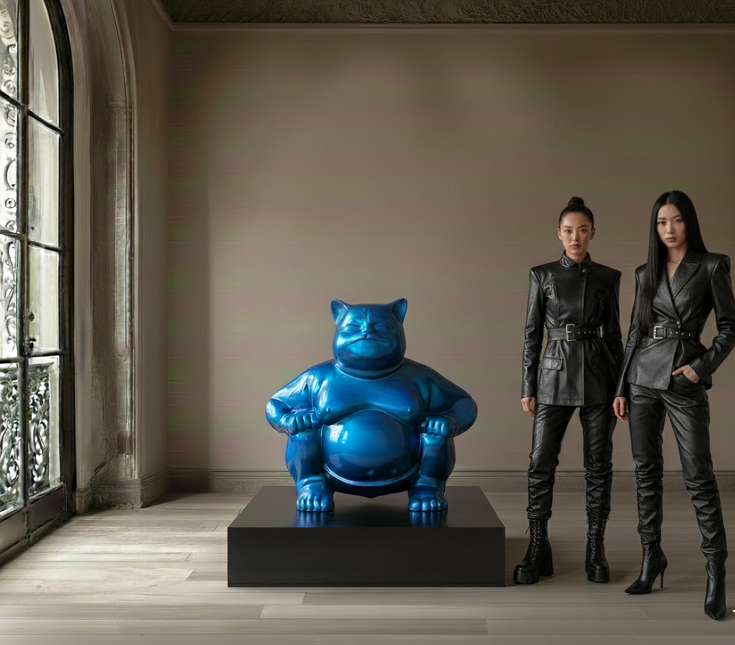 Elegant Sumocat: Blue Dance and Battles of Balance 